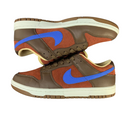 SB Dunk Low - Brown, Rust Red & Blue