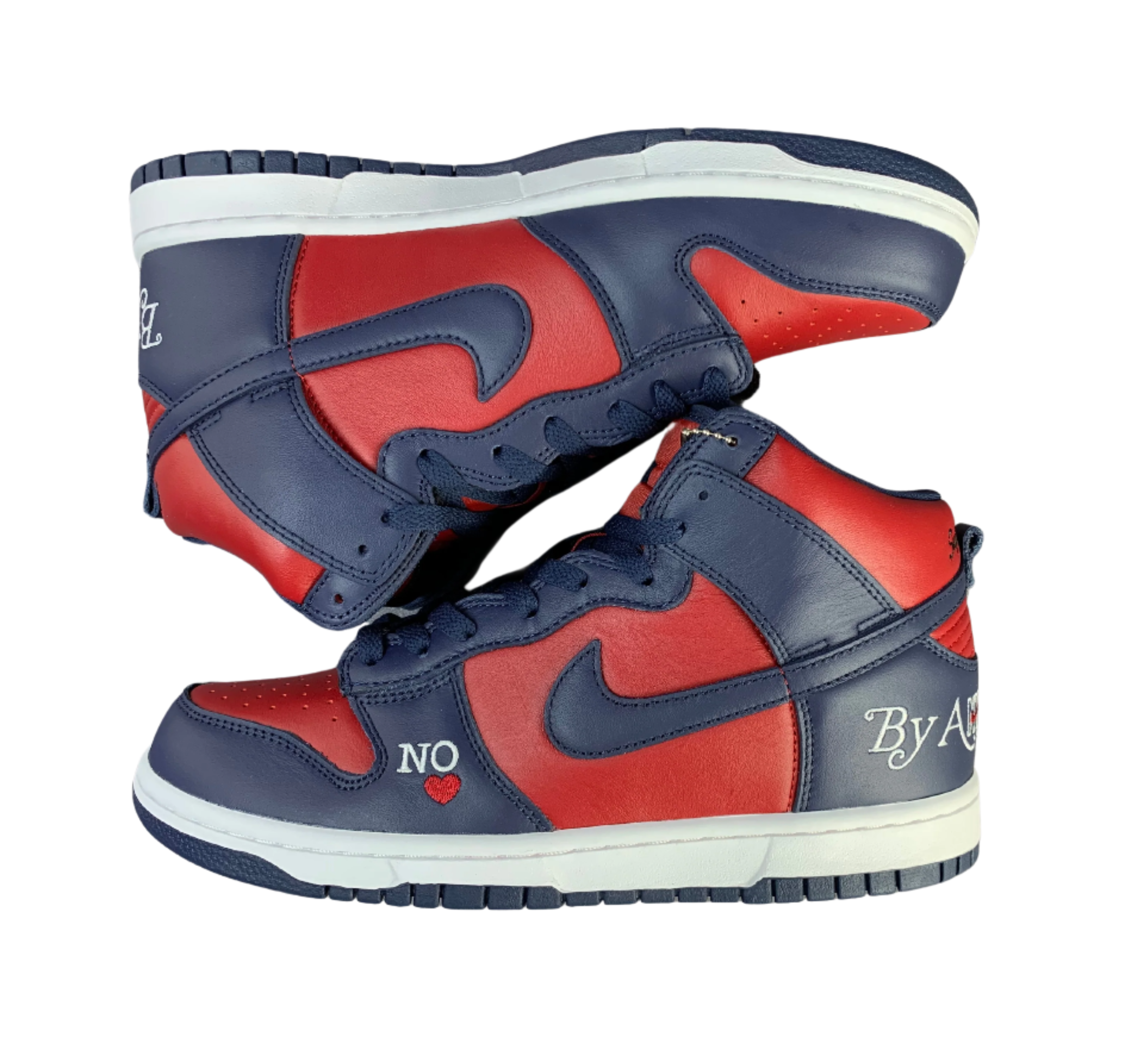 SB Dunk High - Red & Navy Edition