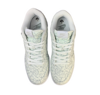 SB Dunk Low - Paisley White Edition