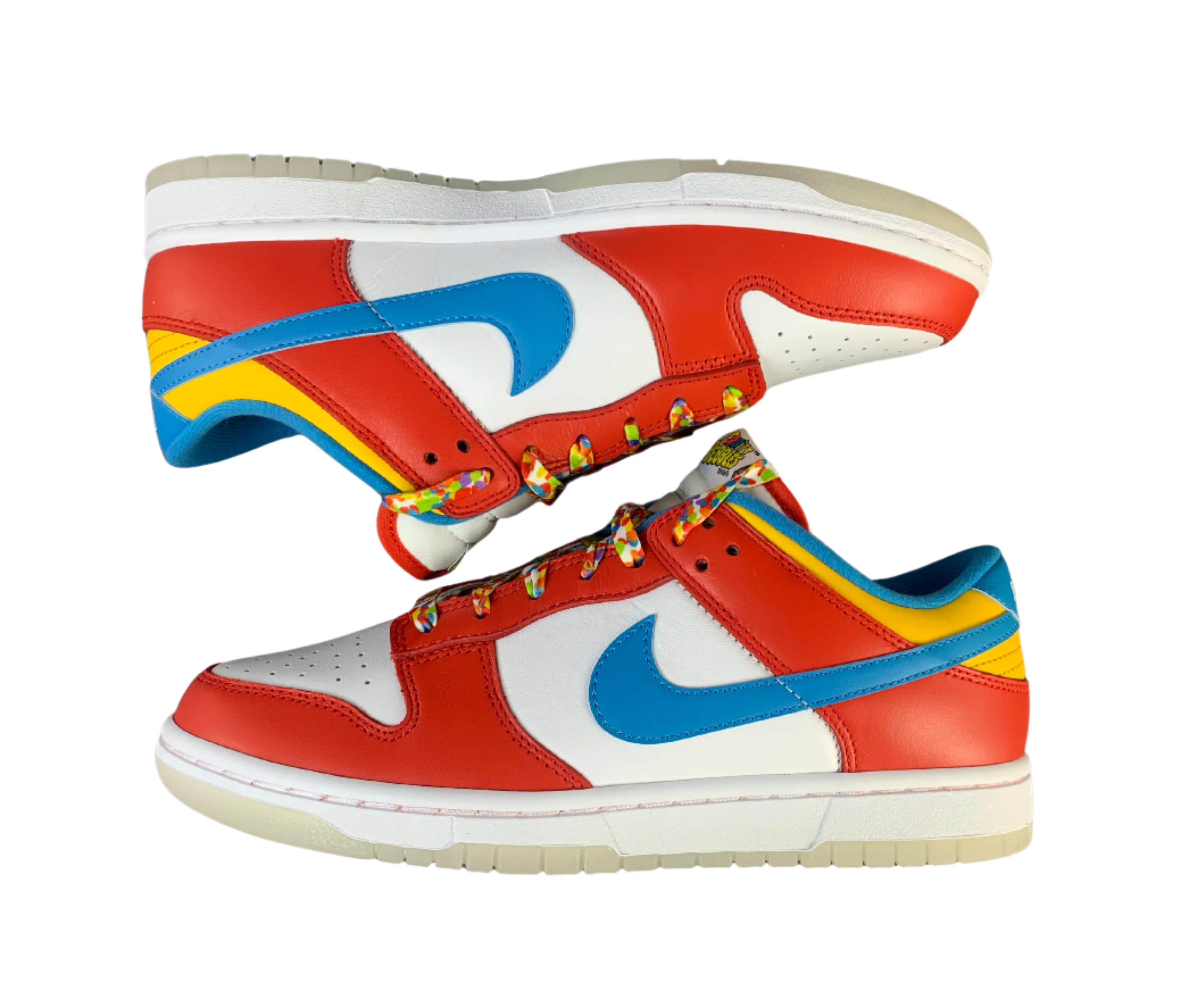 SB Dunk Low Primary Color Pop - Red, Blue, Yellow & White