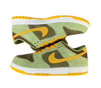 SB Dunk Low - Green & Mustard Edition