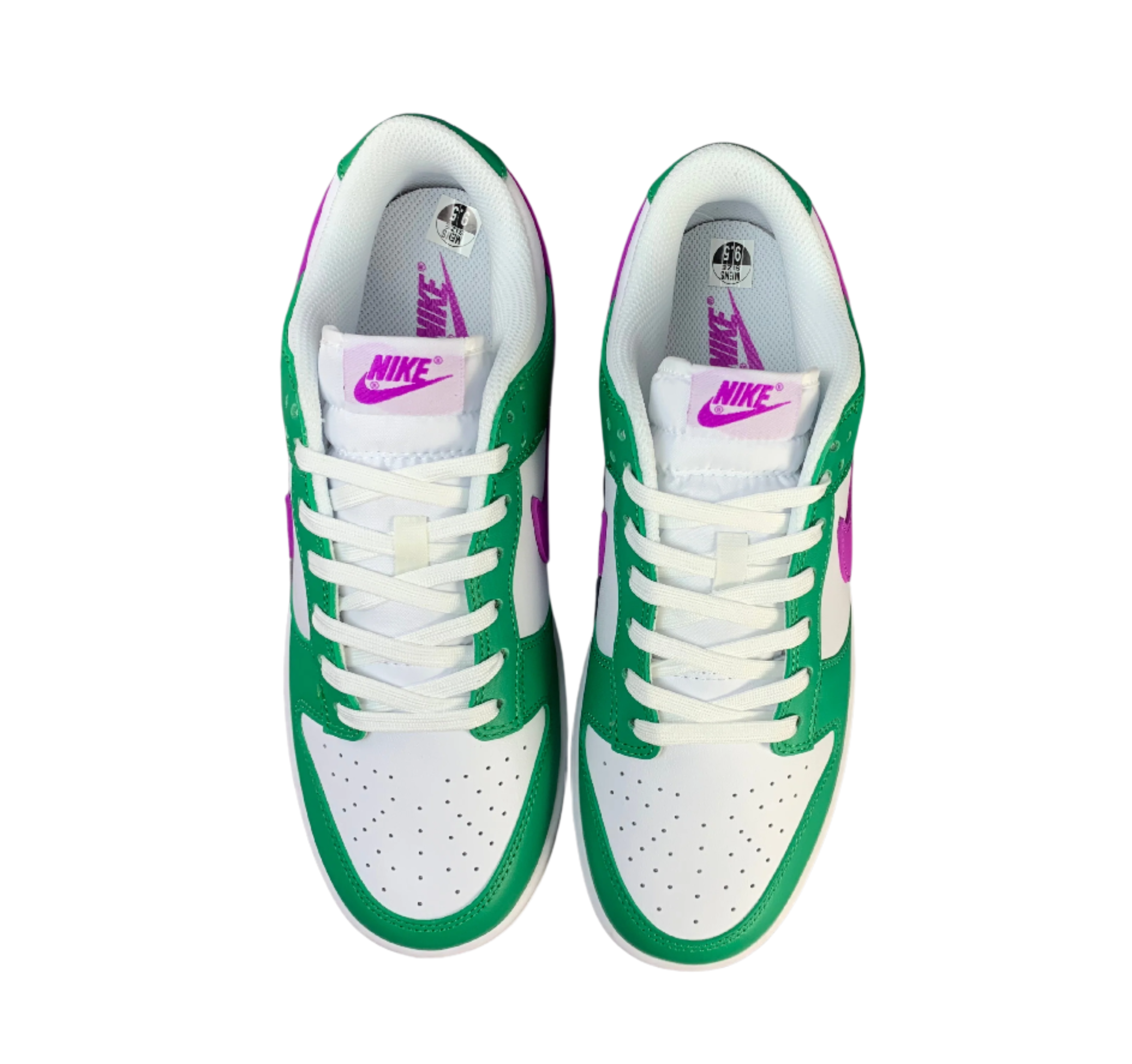 SB Dunk Low - Green & Purple Splash