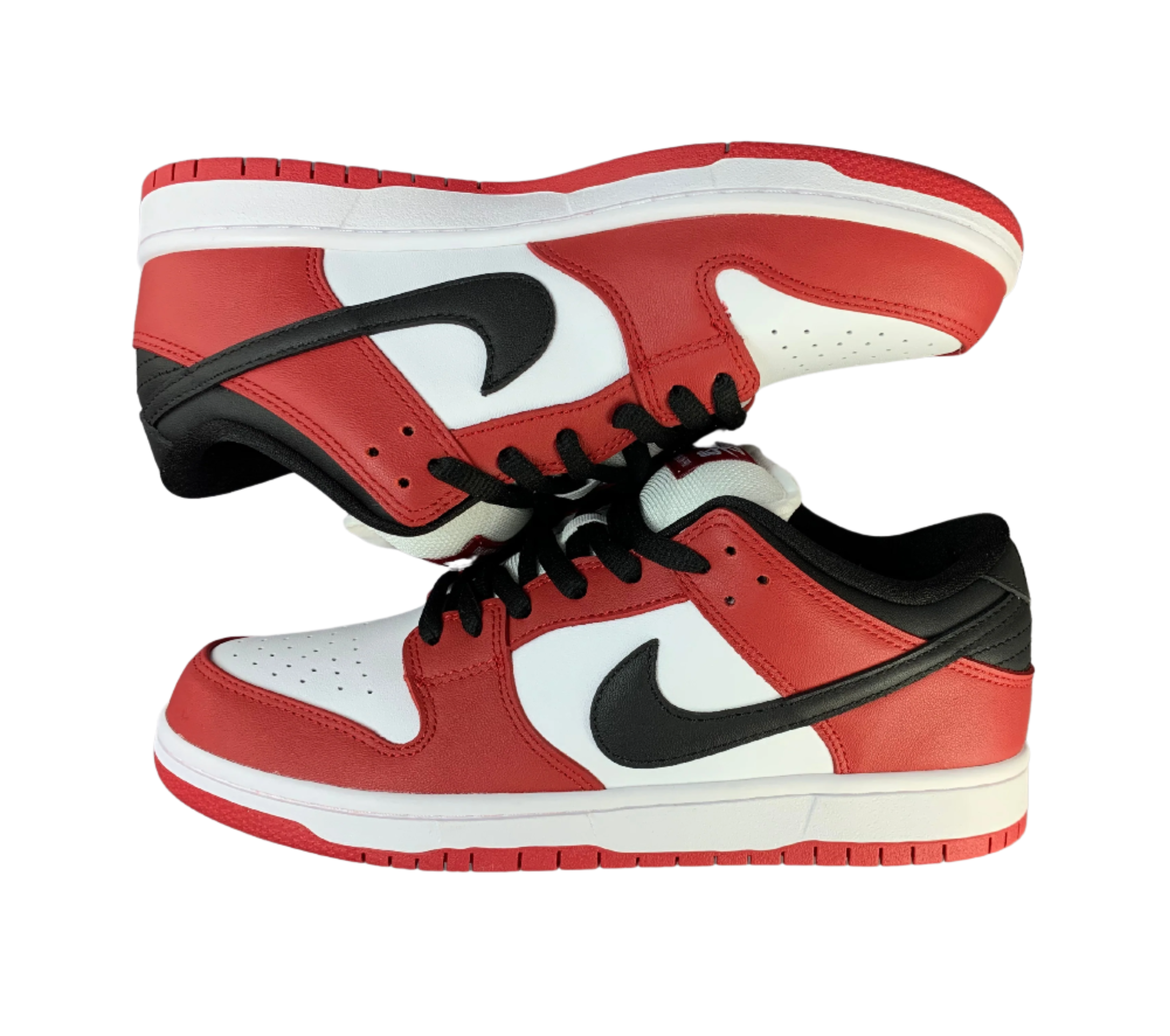 SB Dunk Low - Red & Black Chicago