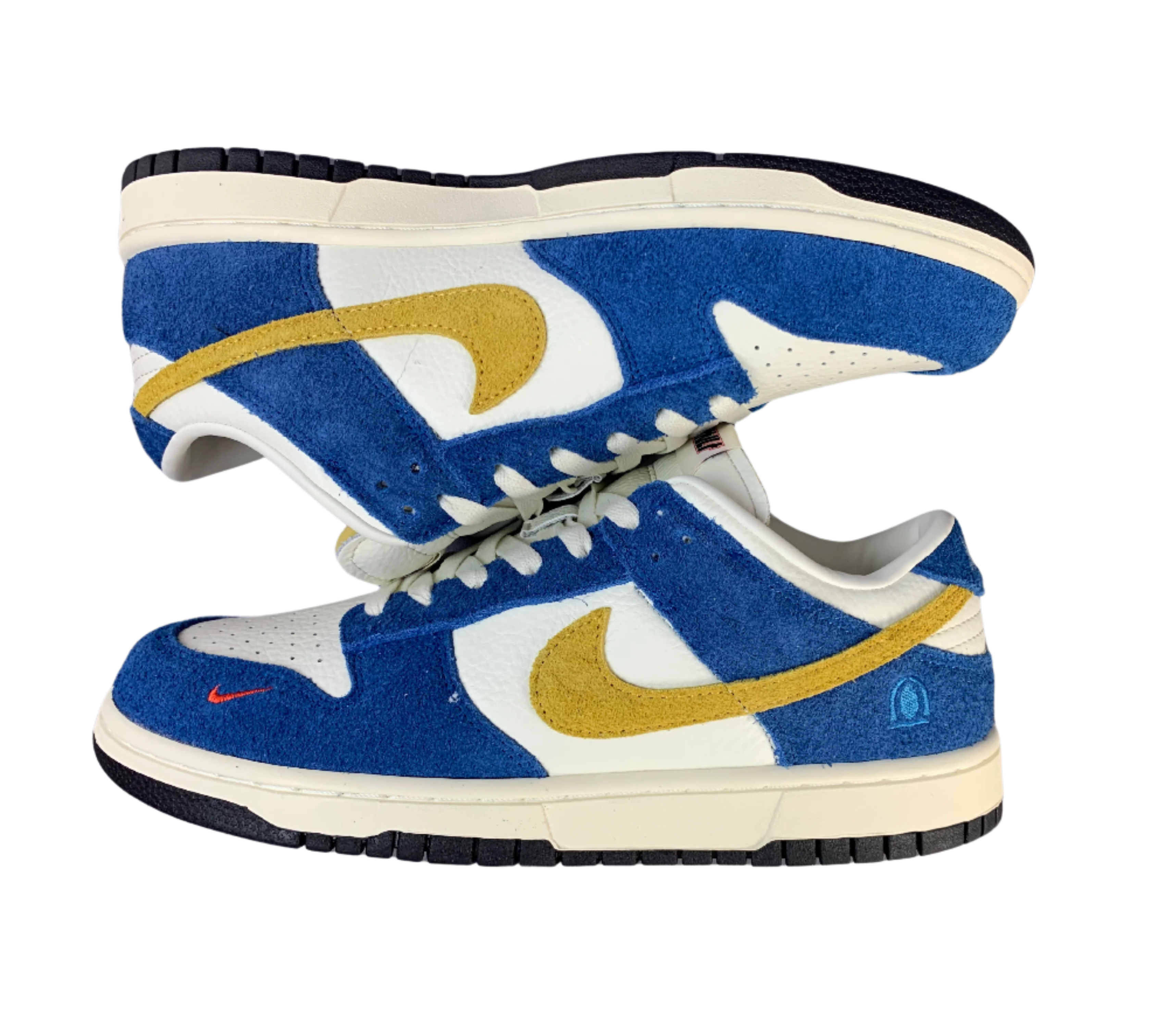 SB Dunk Low - Blue Suede Mustard Edition