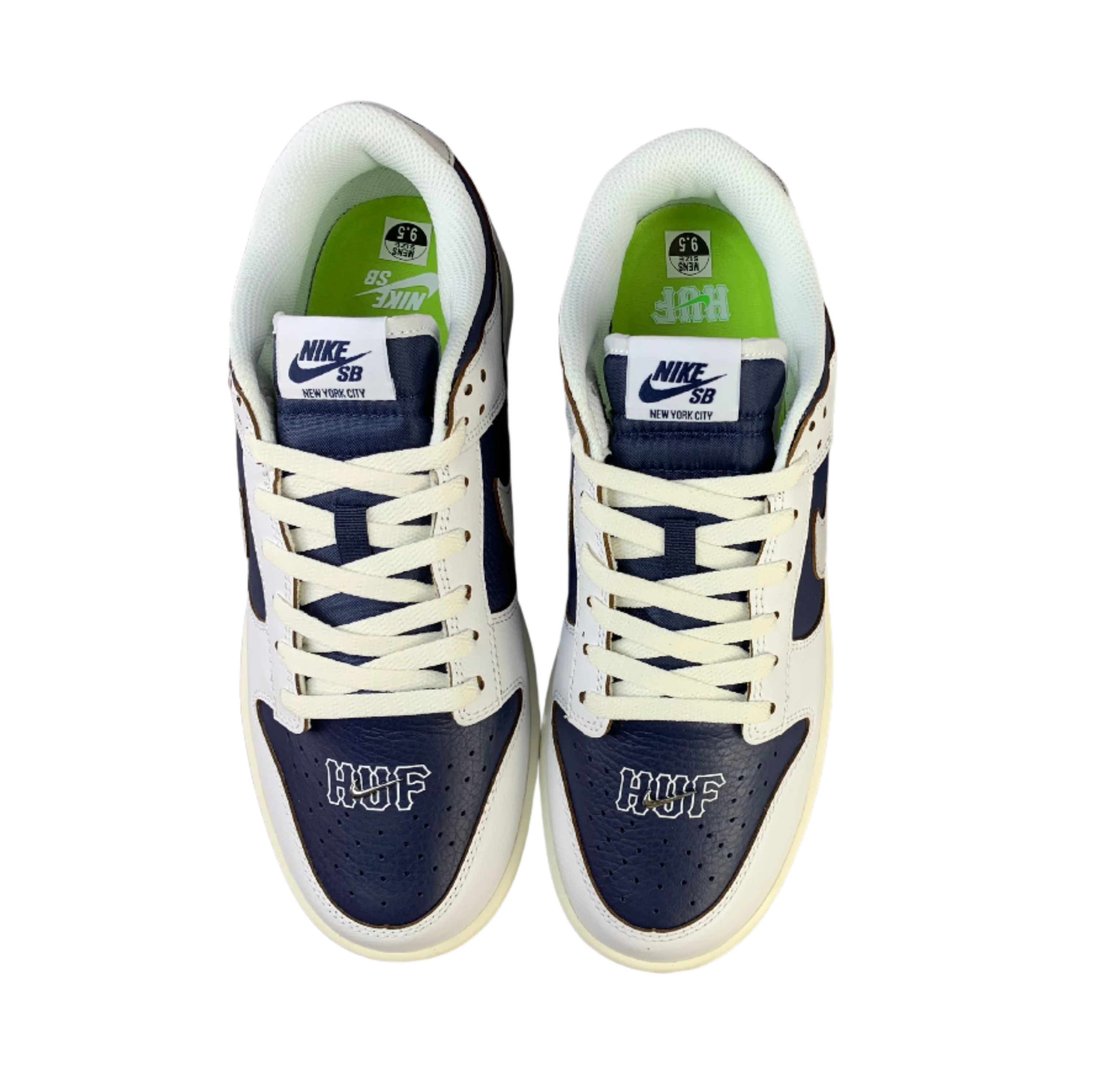 SB Dunk Low - Navy & Cream Heritage Edition