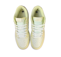 SB Dunk Low - Soft Lemon & White Edition