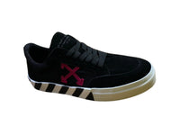 Off-White Vulcanized Low Top - Black & Fuchsia Off-White
