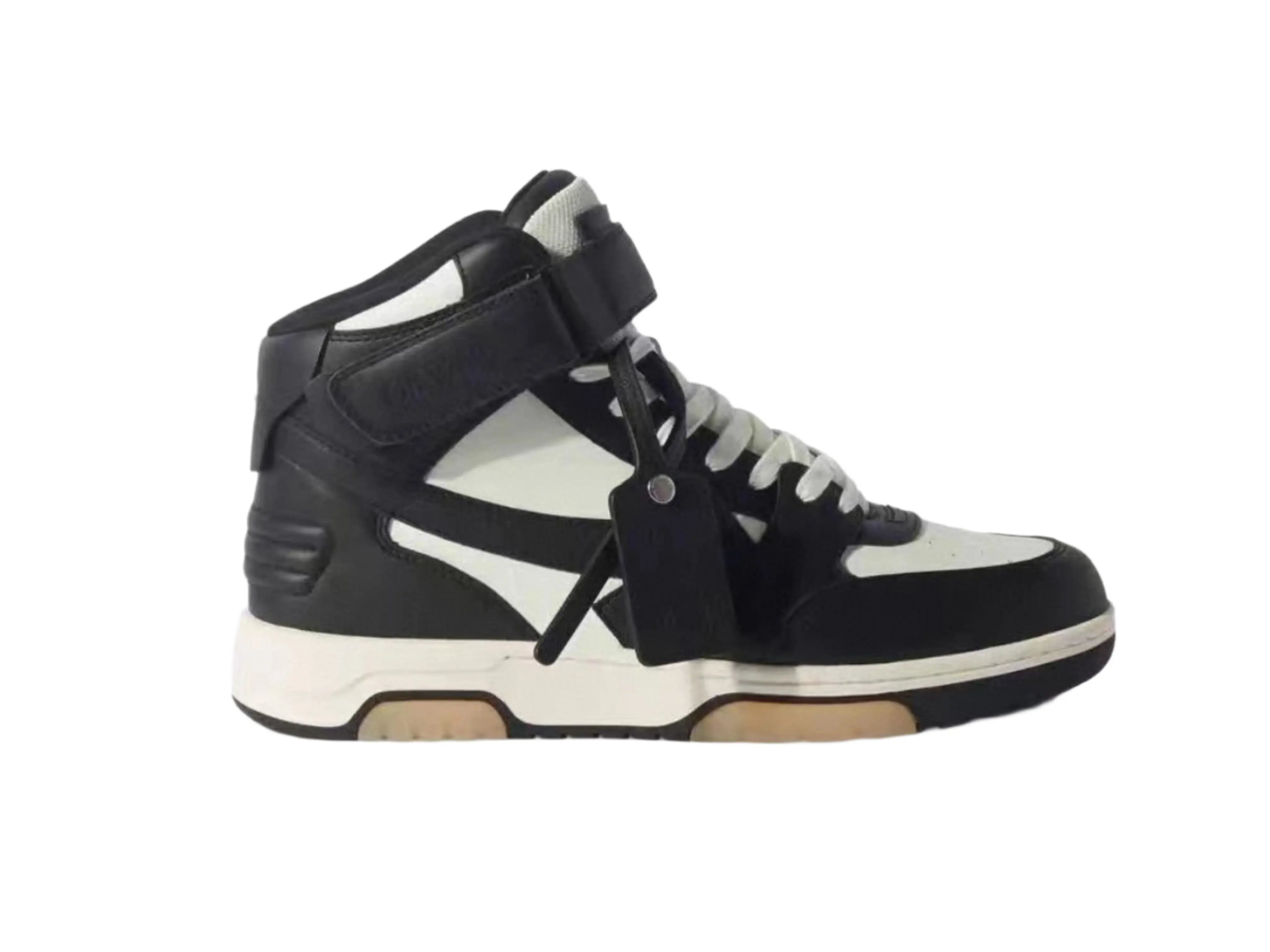 Off-White Out of Office High Top - Black & White Off-White