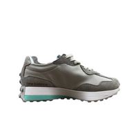 New Balance 327 - Grey & Mint Accent