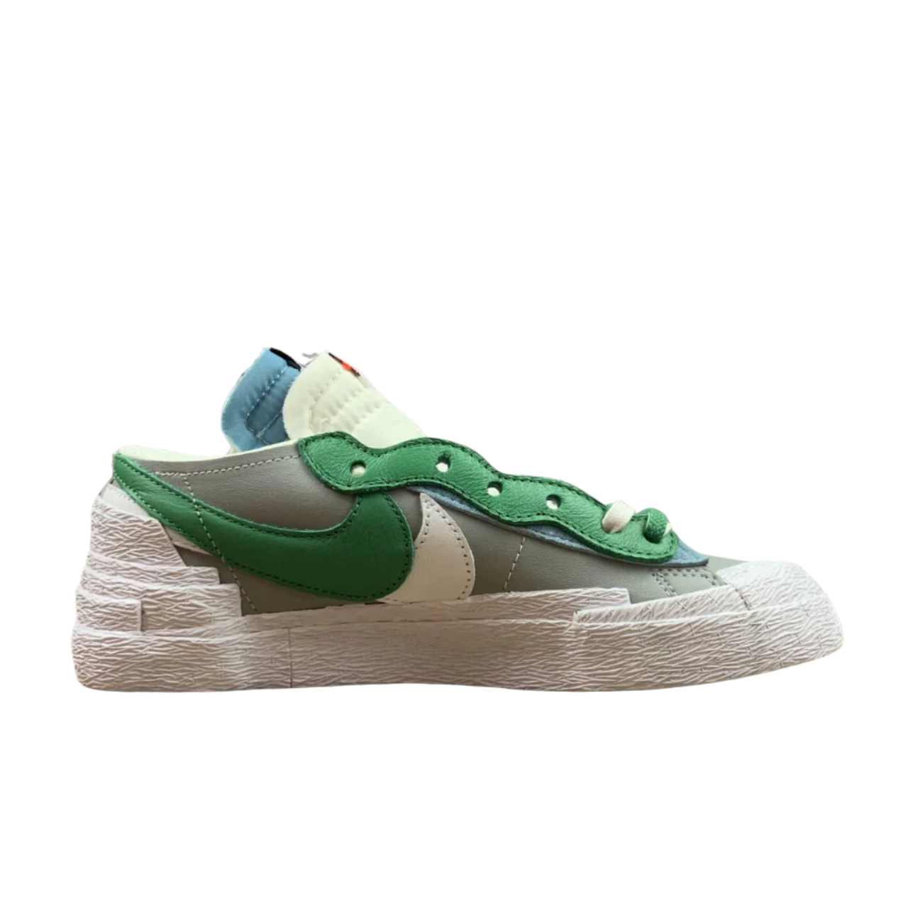 Nike Blazer Mid Sacai White Green Sneaker