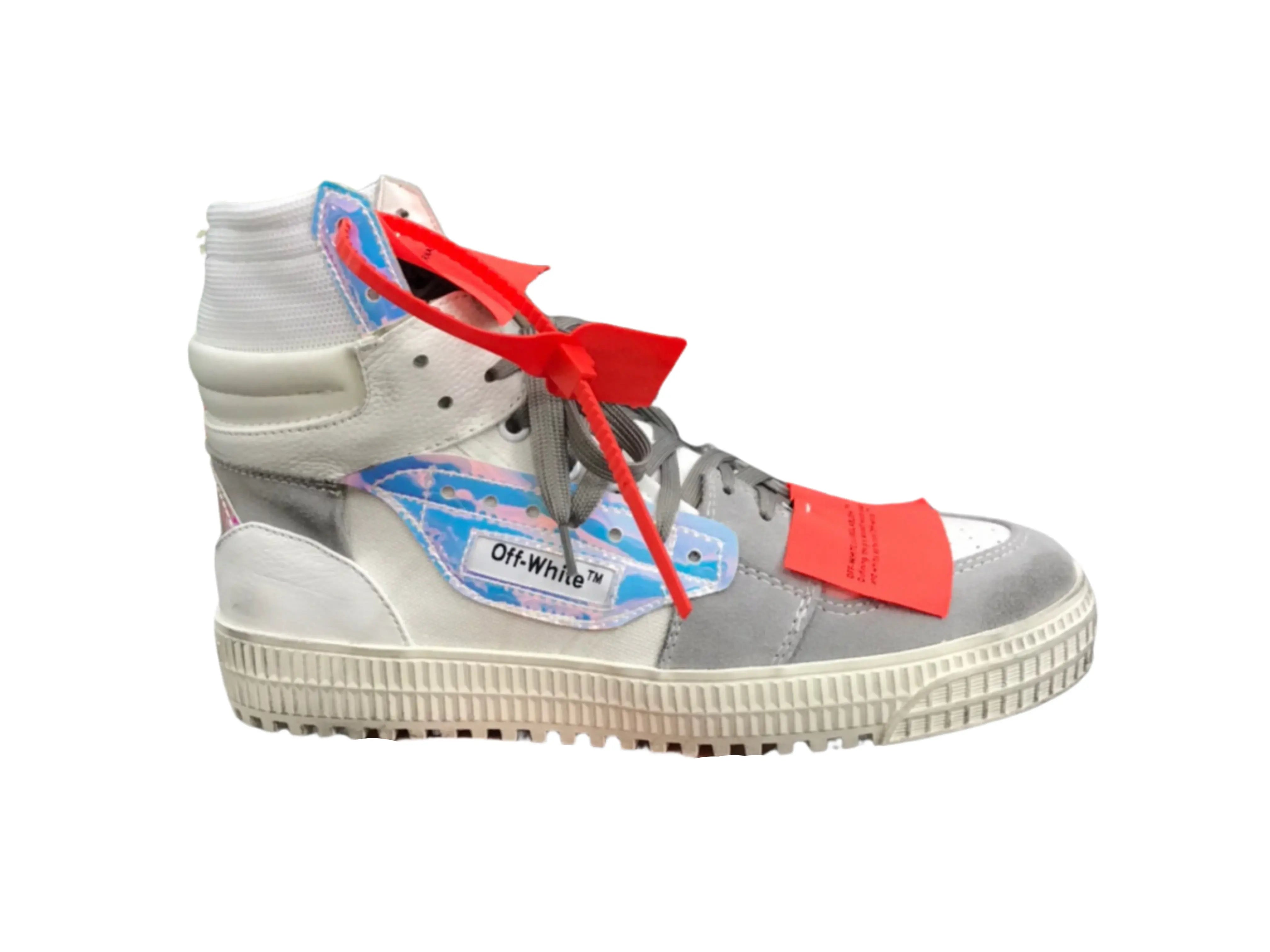 Off-White Off-Court 3.0 High Top - Grey & White Off-White