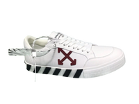 Off-White Low-Top  - White & Burgundy Off-White