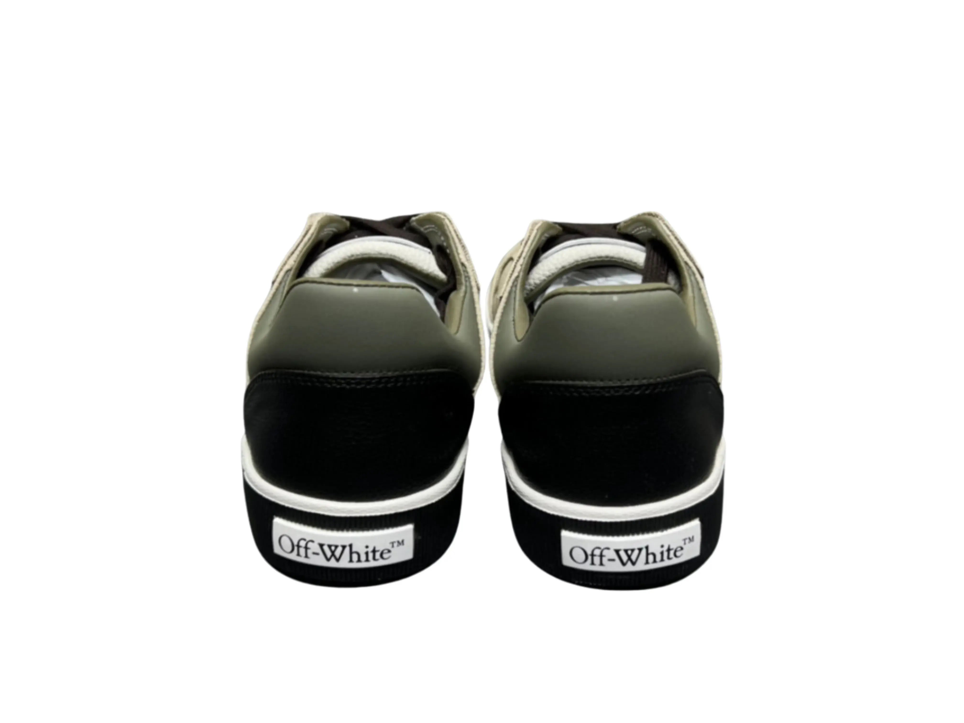 Off-White Low Vulcanized - Beige, Black & Olive Off-White