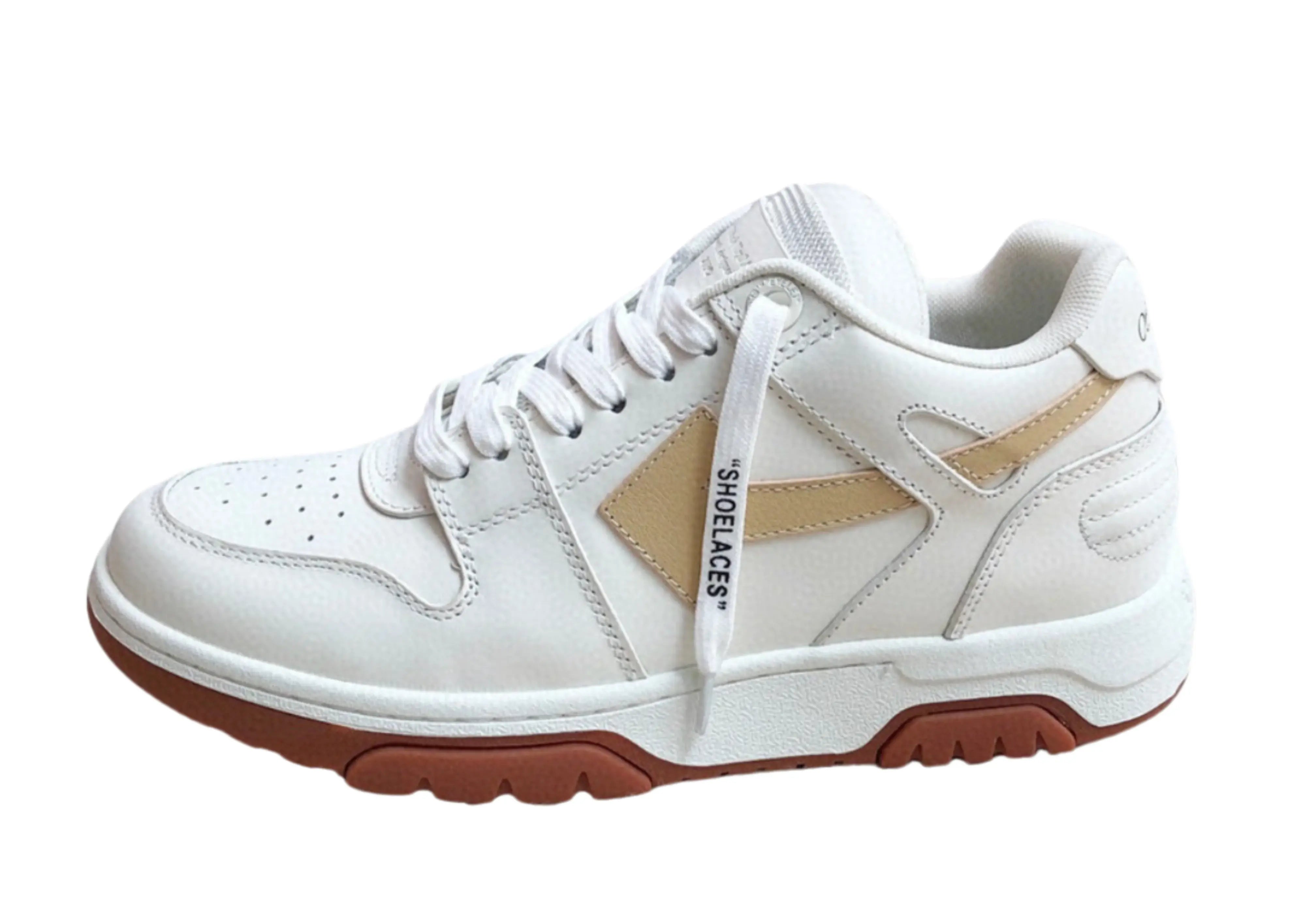 Off-White Out Of Office Low Top - White & Beige Off-White