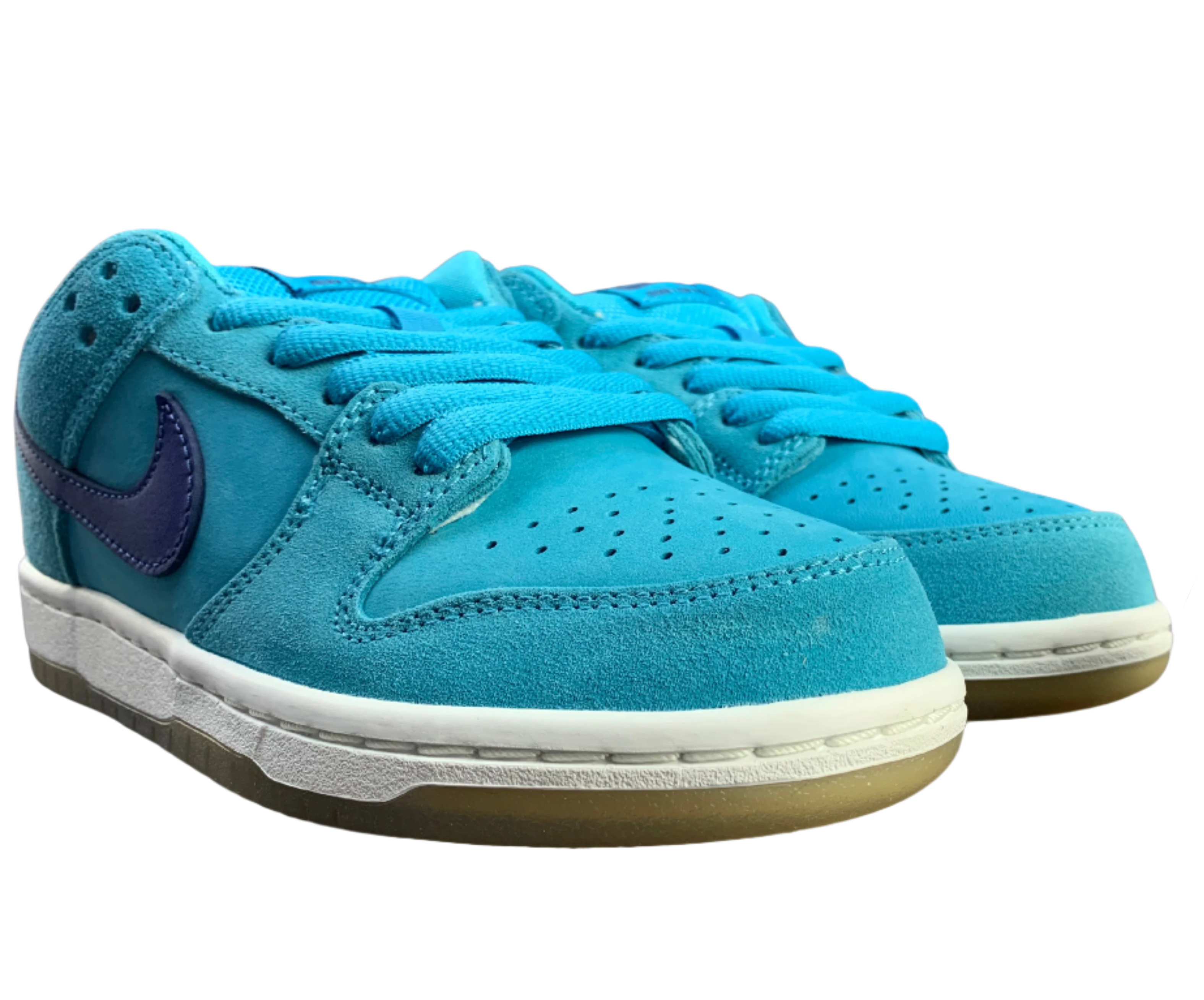 SB Dunk Low - Blue Suede