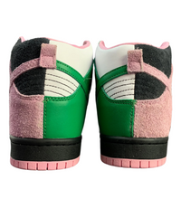 SB Dunk High - Pink & Black Suede Edition