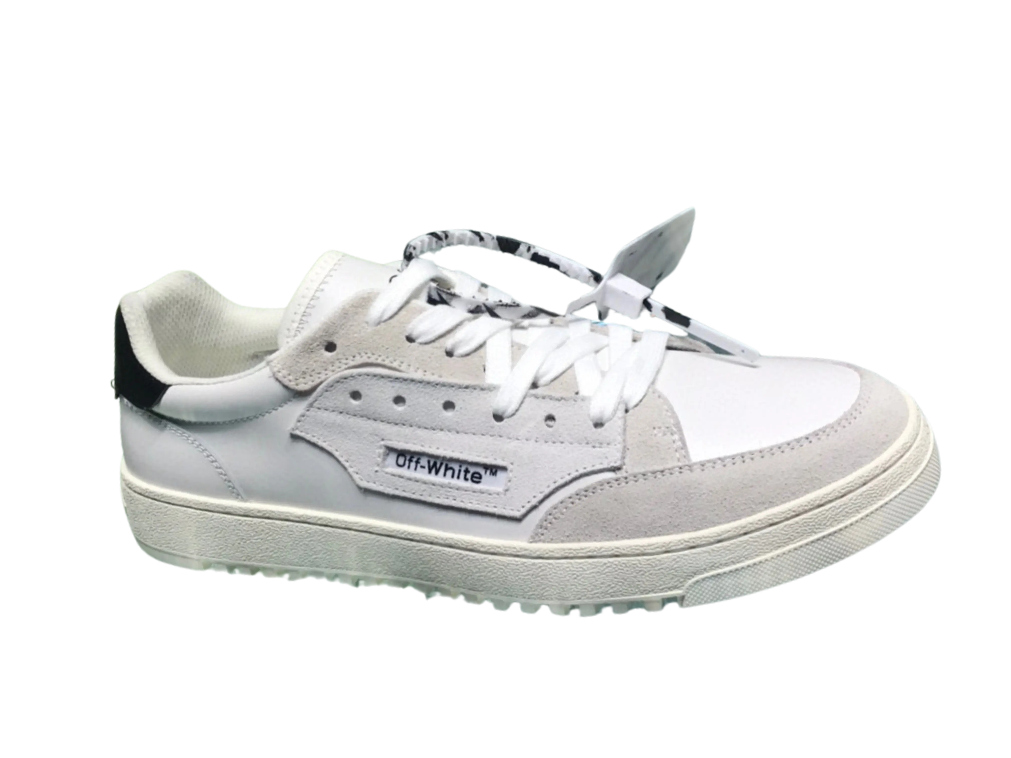 Off-White 5.0 Low Top - White, Grey & Black Off-White