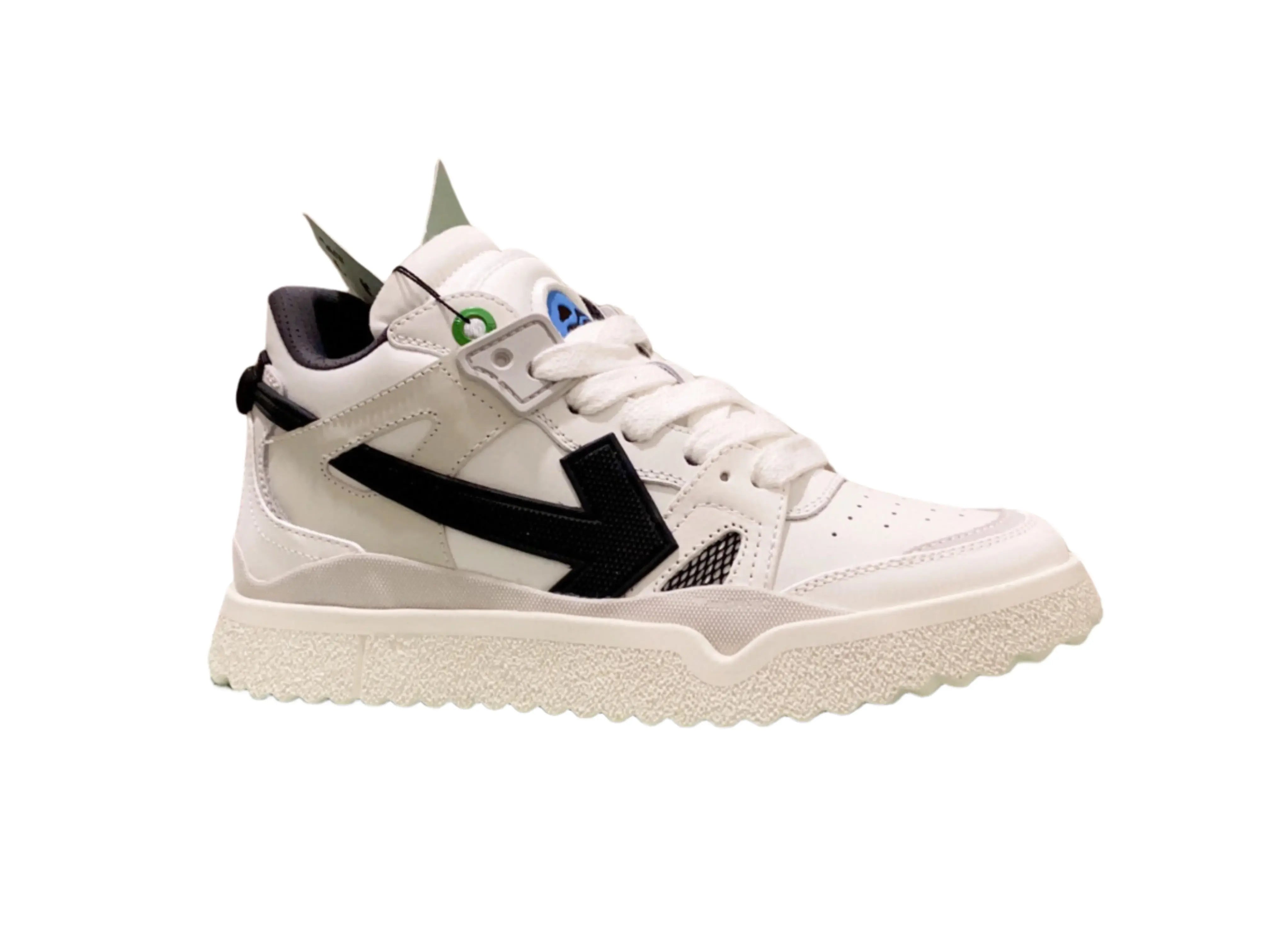 Off-White Mid-Top Sponge - White & Black Off-White