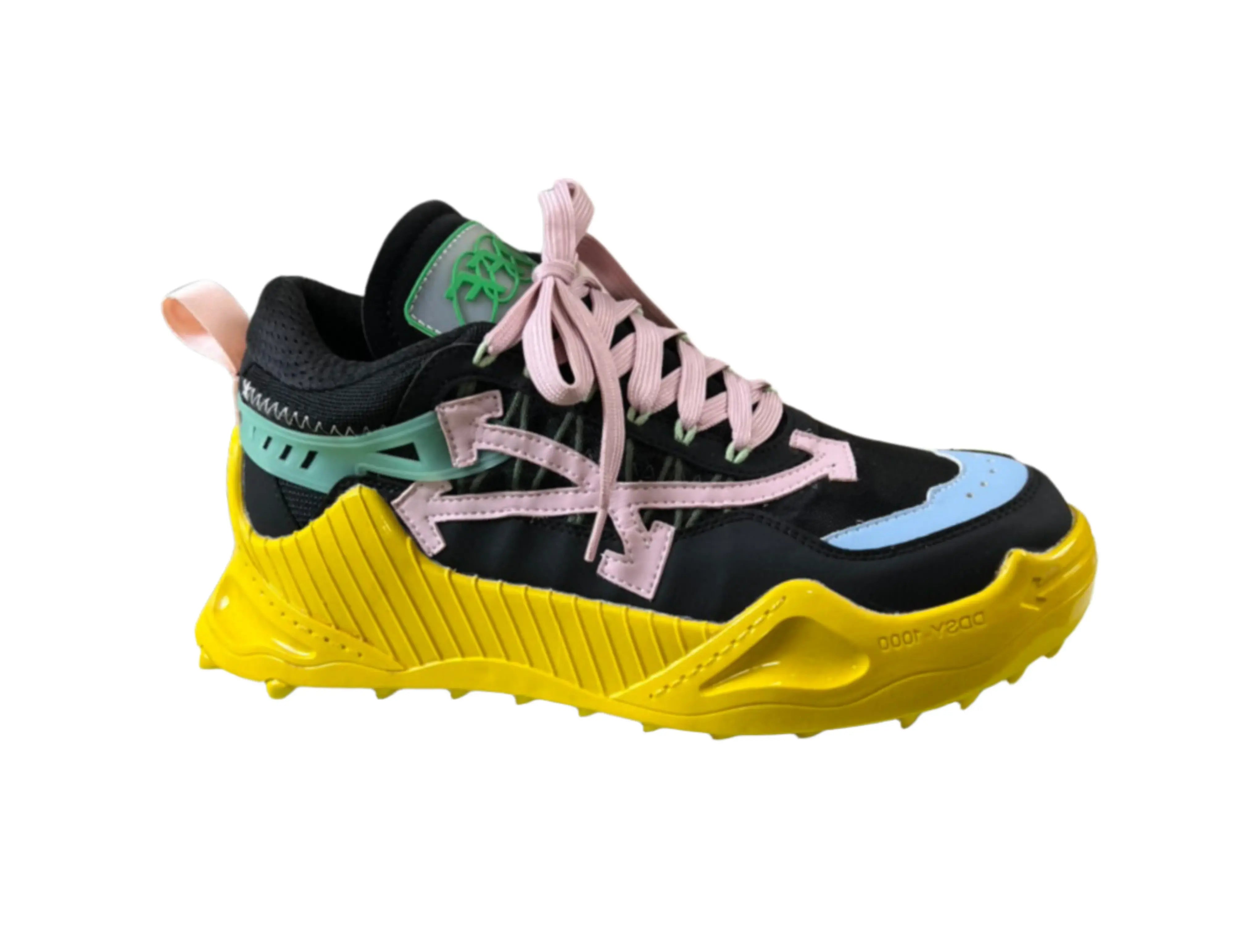 Off-White ODSY-1000 - Black, Yellow & Pastel Accents Off-White