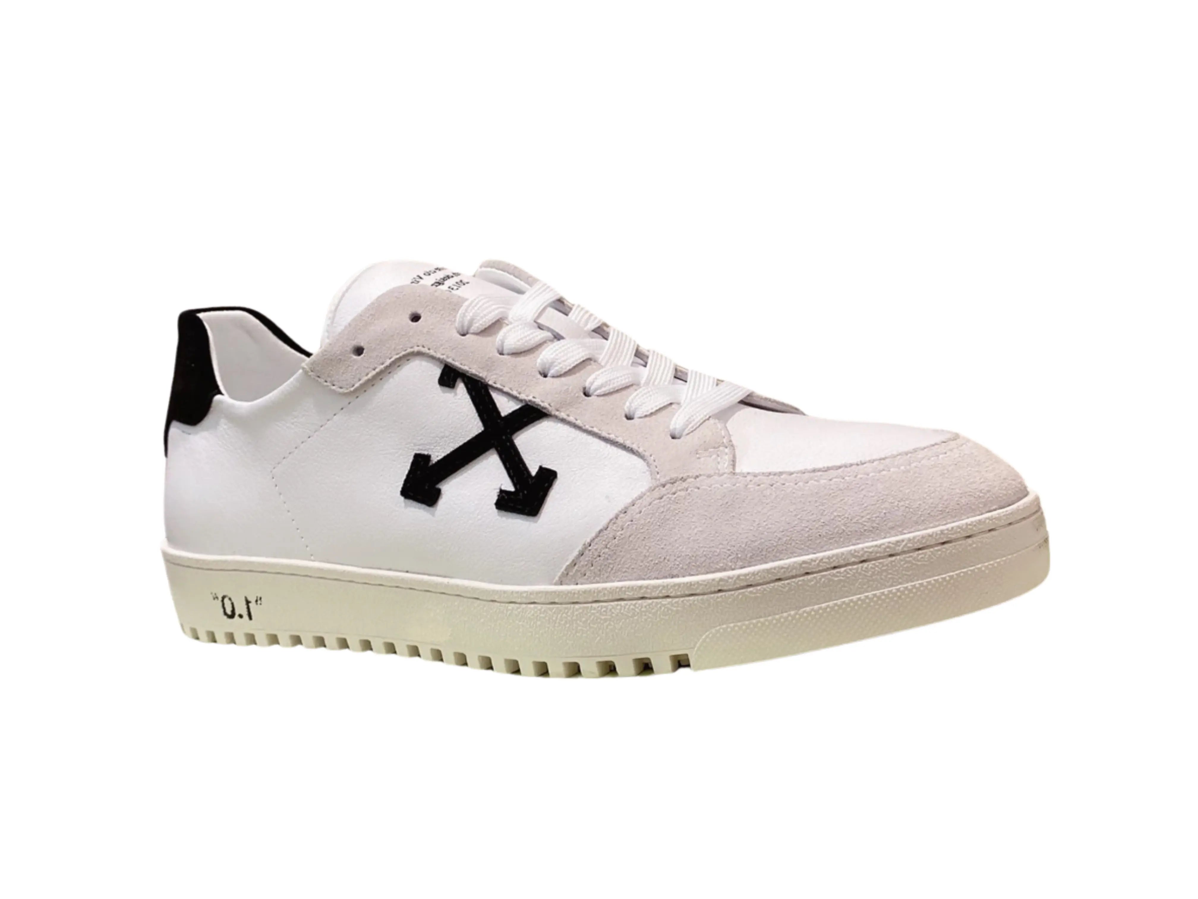 Off-White Vulcanized Low Top - White, Grey & Black