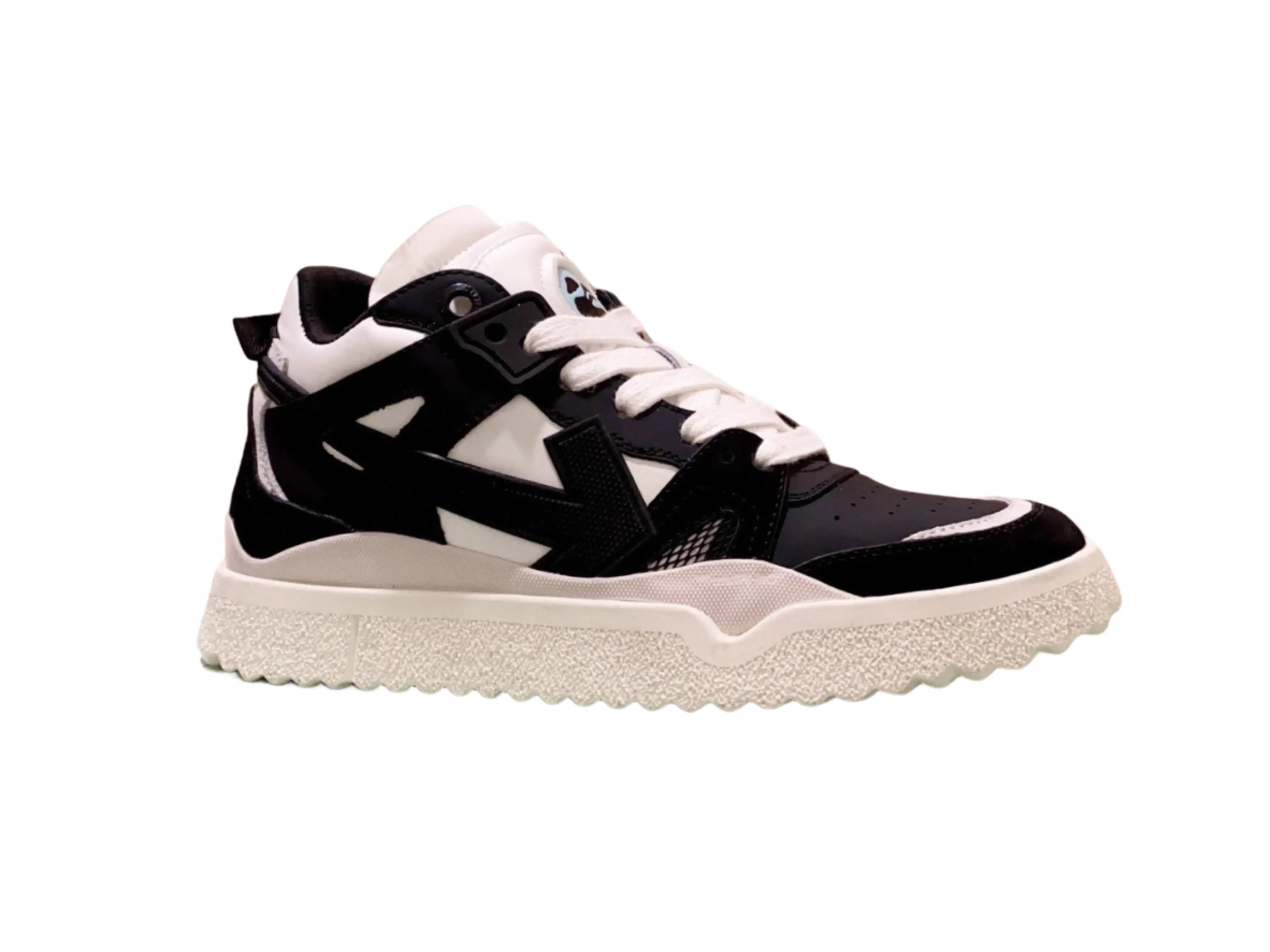 Off-White Mid-Top Sponge - Black & White Off-White