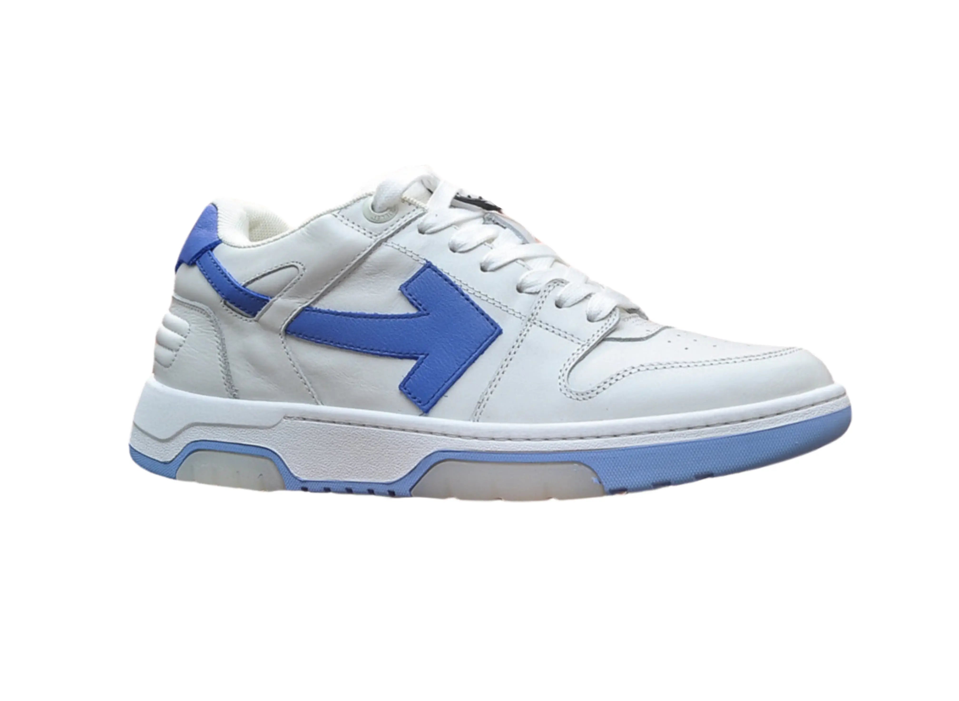 Off-White Out of Office Low Top - White & Sky Blue Off-White