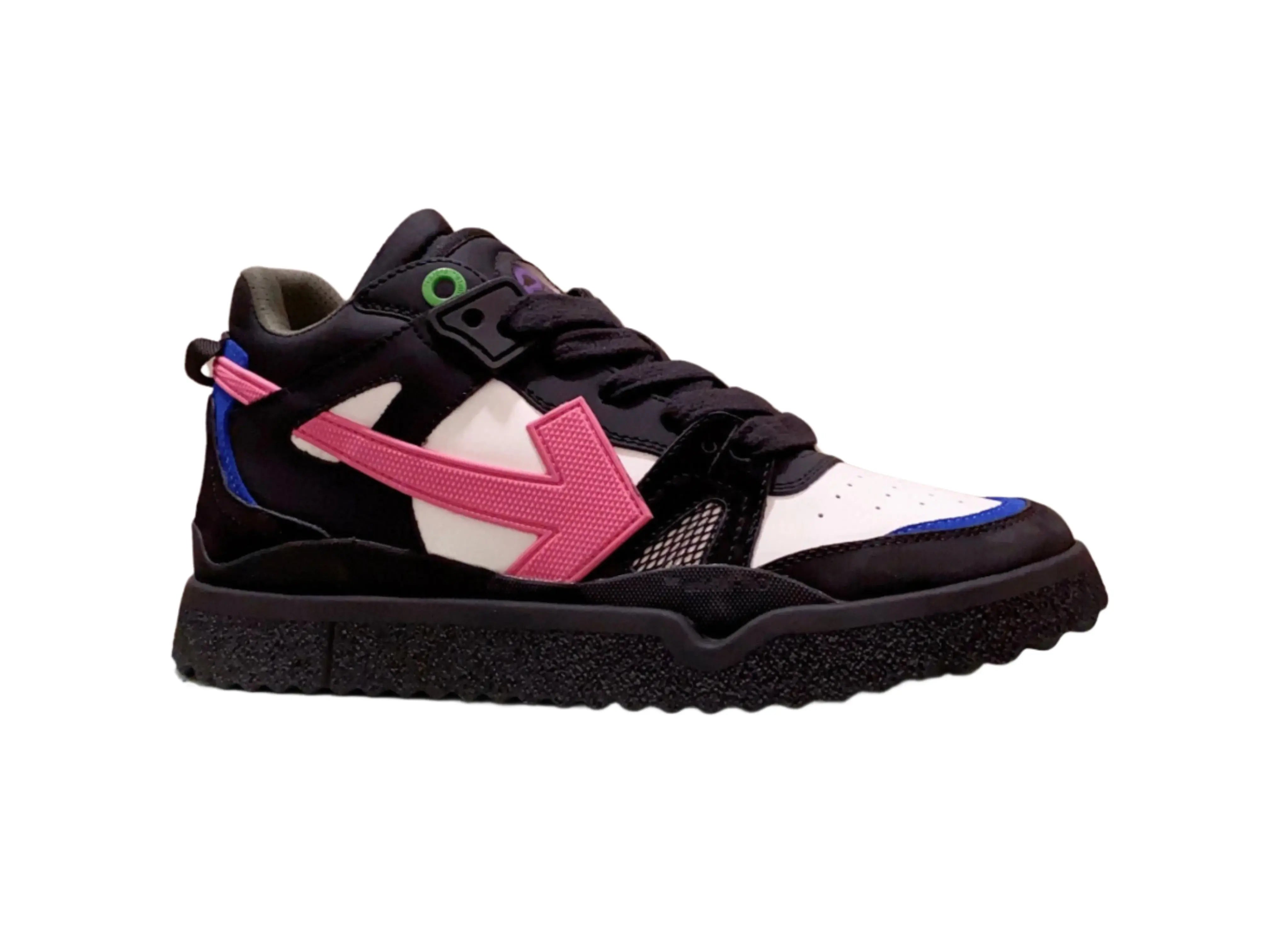 Off-White Mid-Top Sponge - Black, Pink & White Off-White