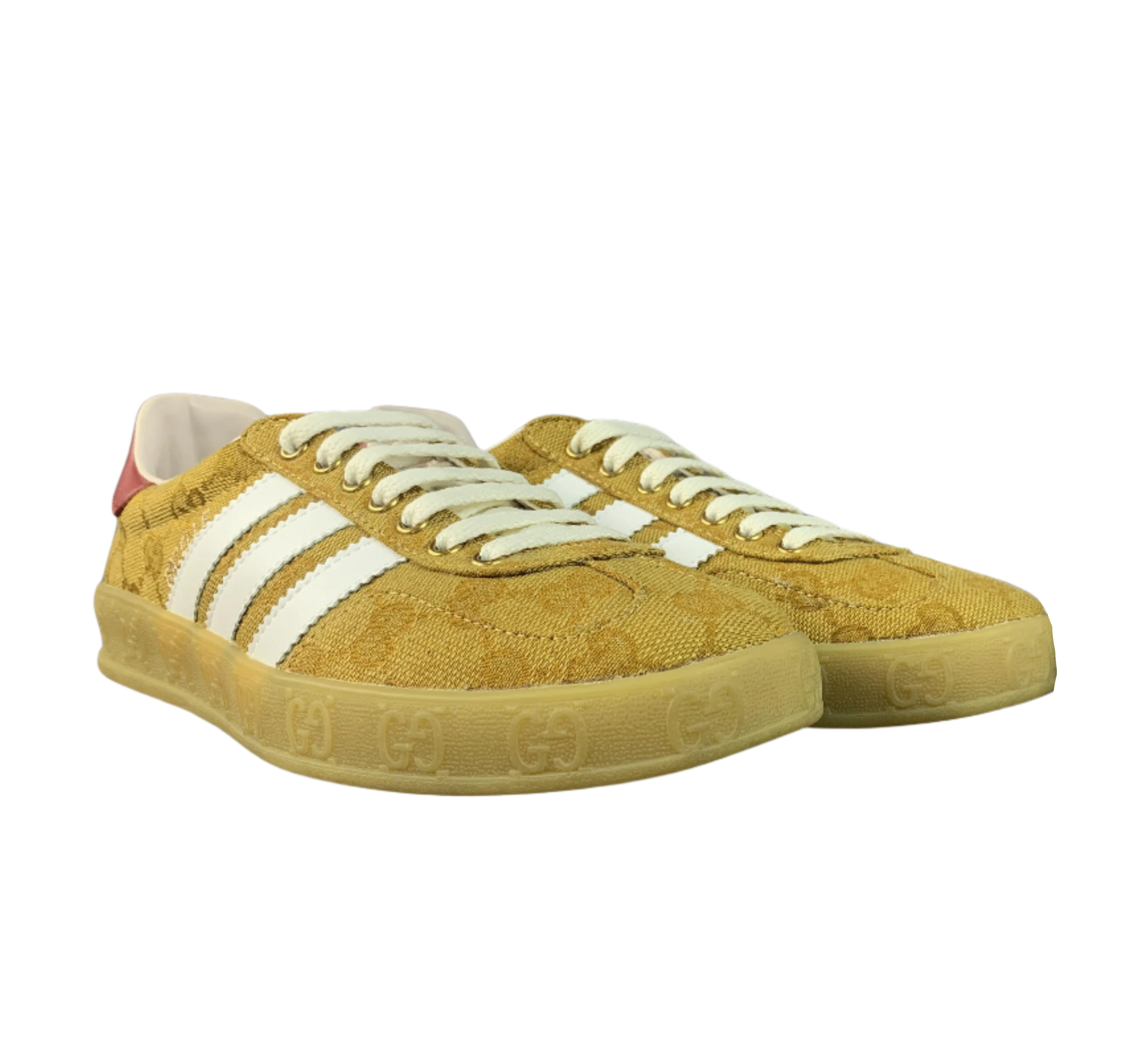 Adidas x Gucci Gazelle - Golden Jacquard