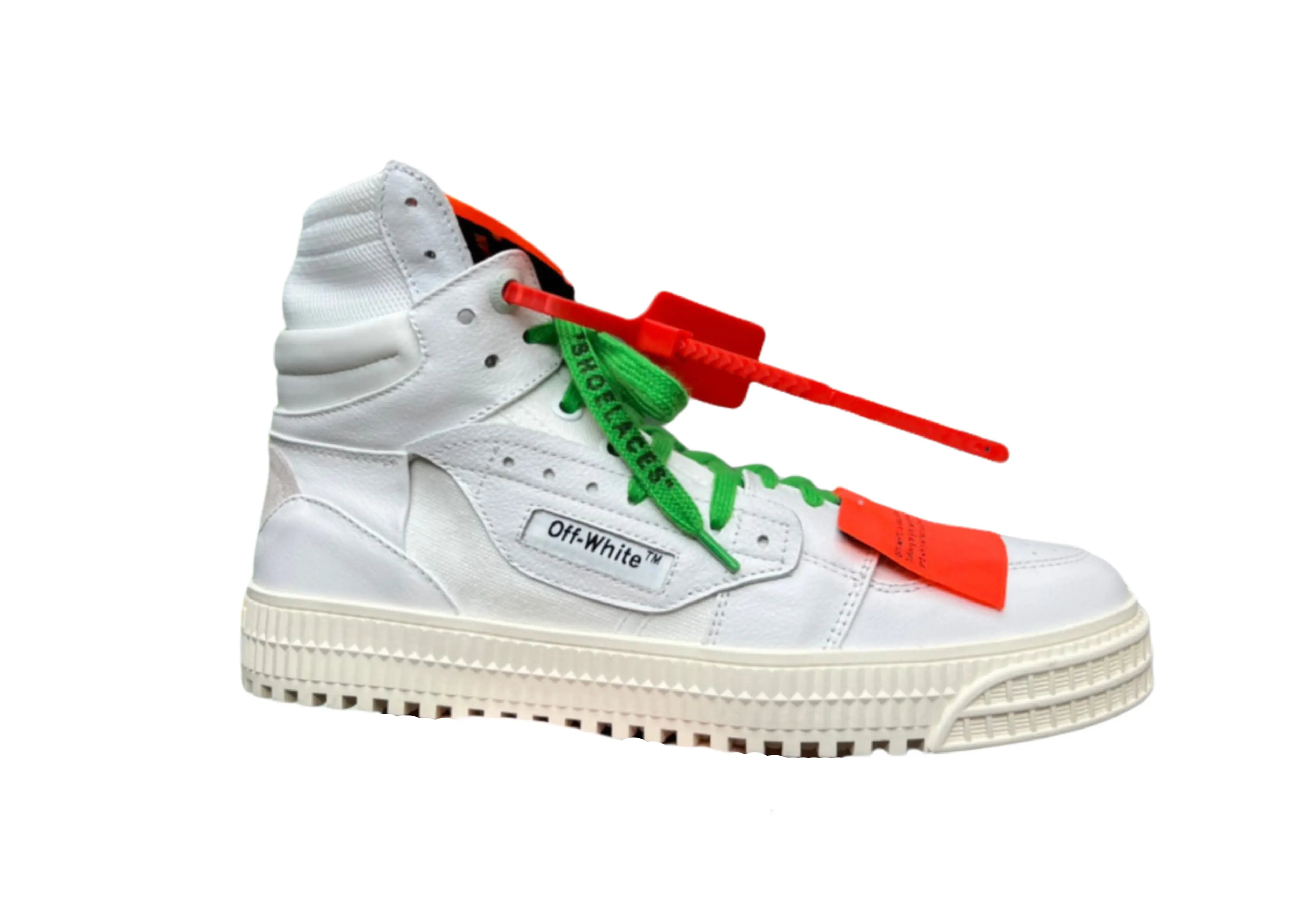 Off-White Off-Court 3.0 High Top - White & Green Off-White