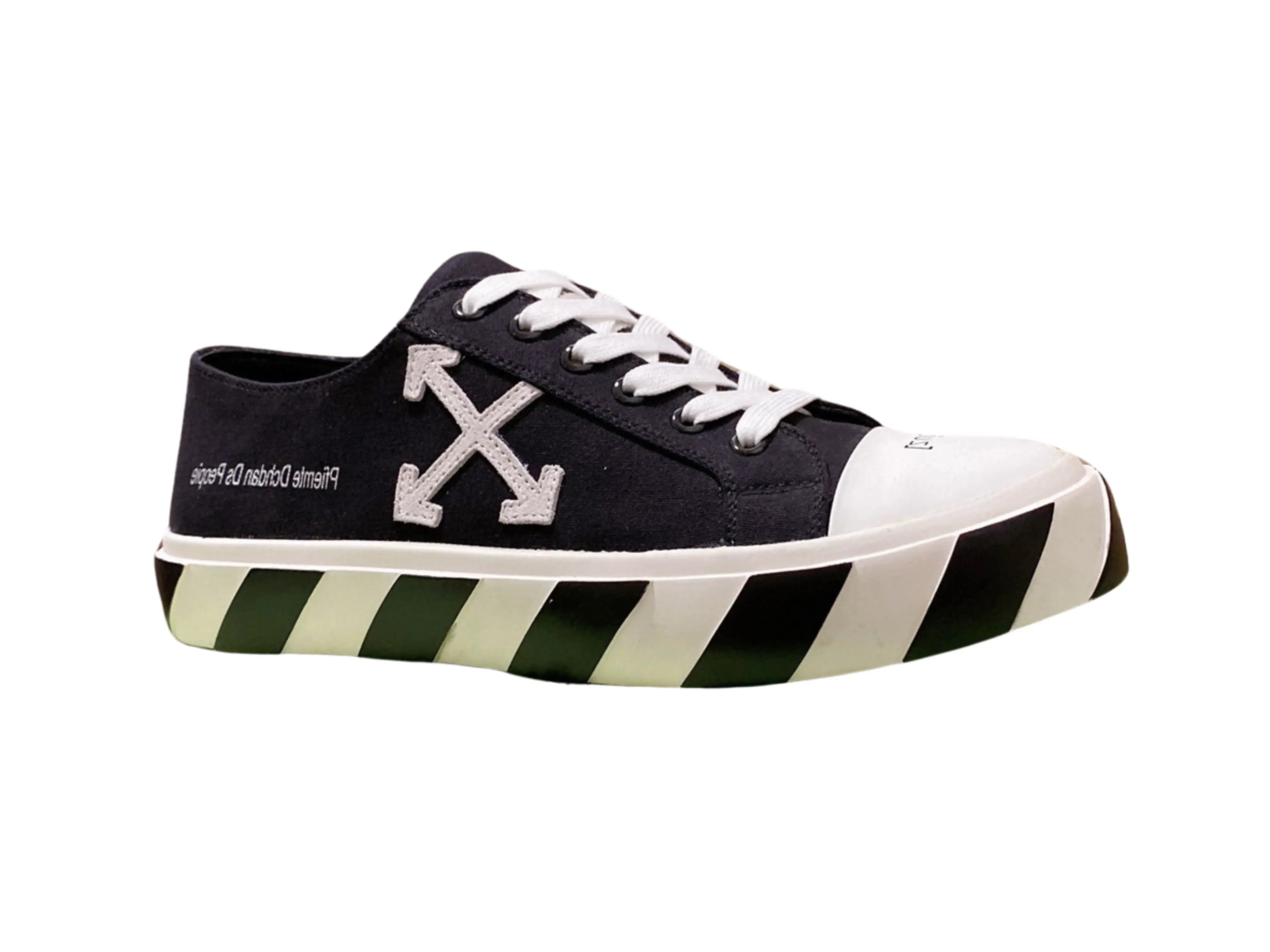 Off-White Vulcanized Low-Top - Black & White Off-White