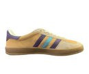 Adidas Gazelle Suede Sneakers - Beige, Purple & Blue