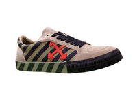 Off-White Vulcanized Low Top - Beige, Black & Red Off-White