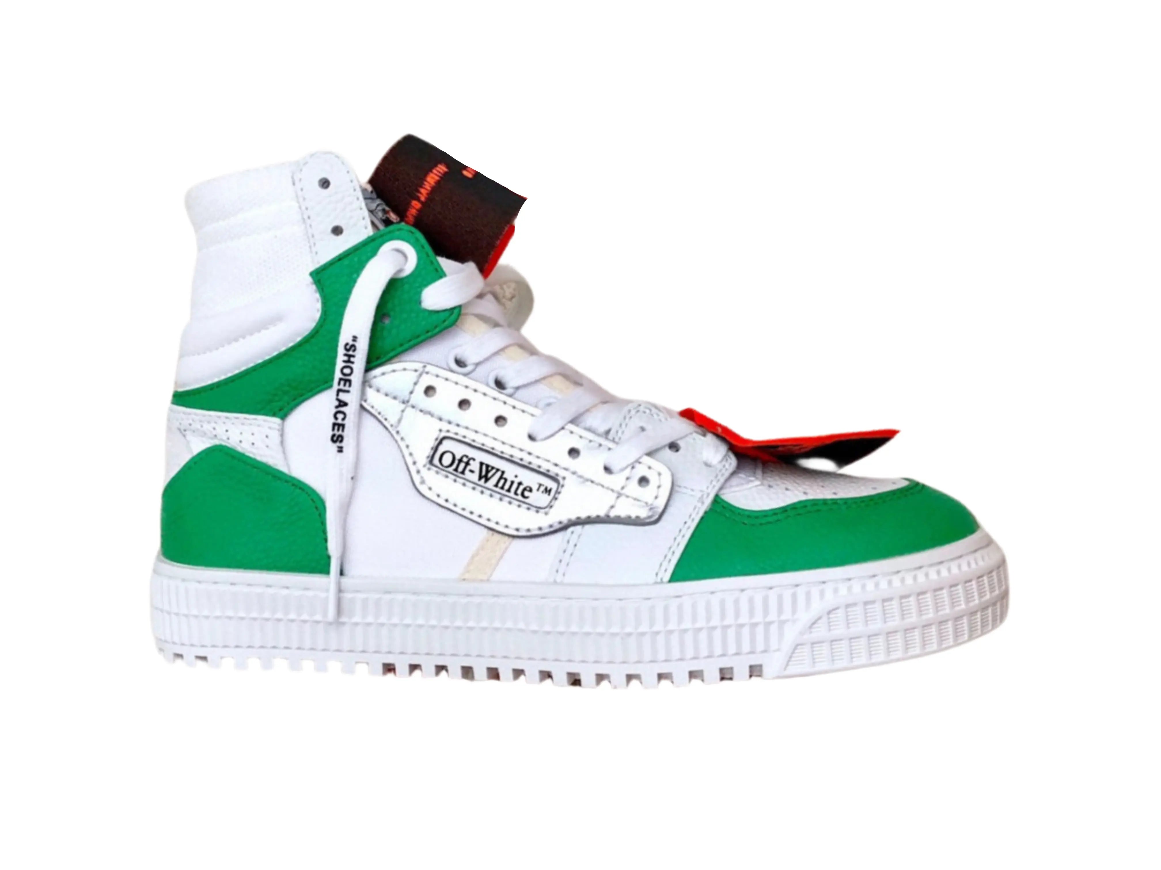 Off-White Off-Court 3.0 High Top - White & Green Off-White