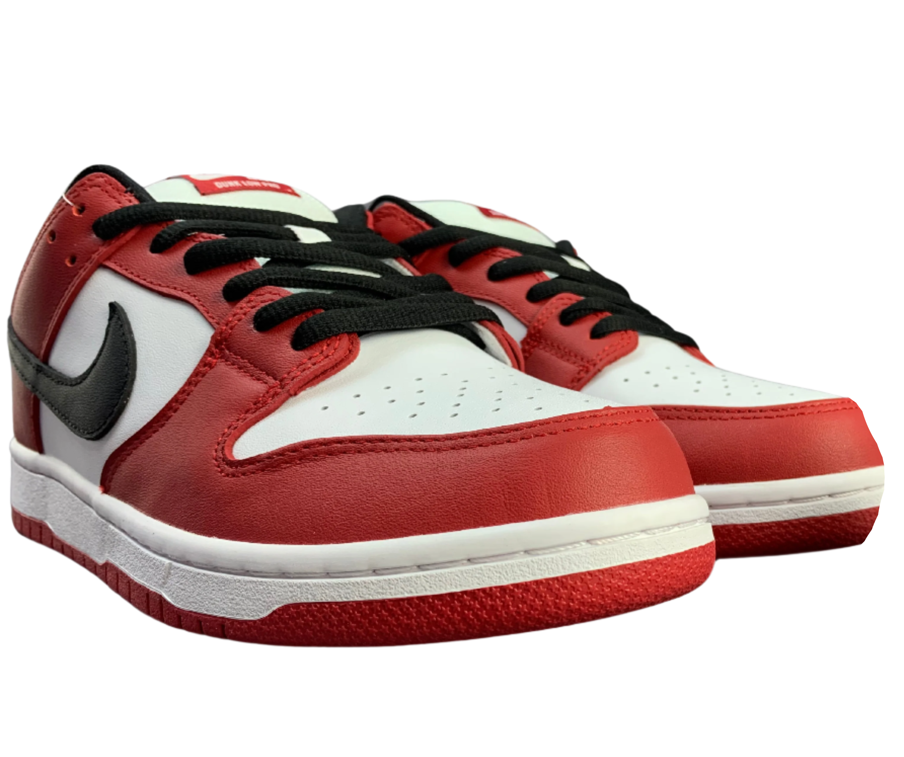 SB Dunk Low - Red & Black Chicago