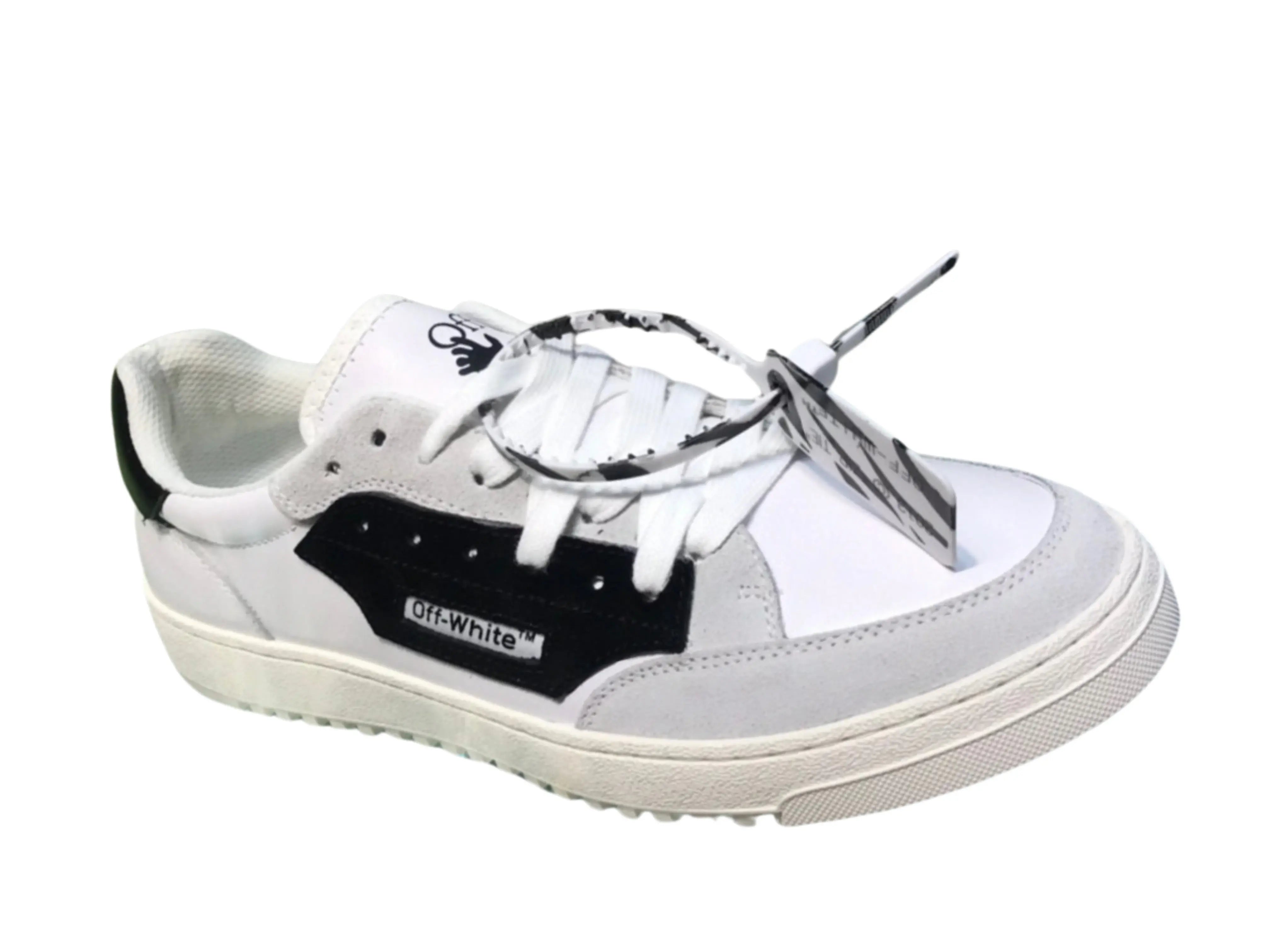 Off-White 5.0 Low Top - White, Gray & Black Off-White