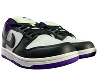 SB Dunk Low - Purple Black & White