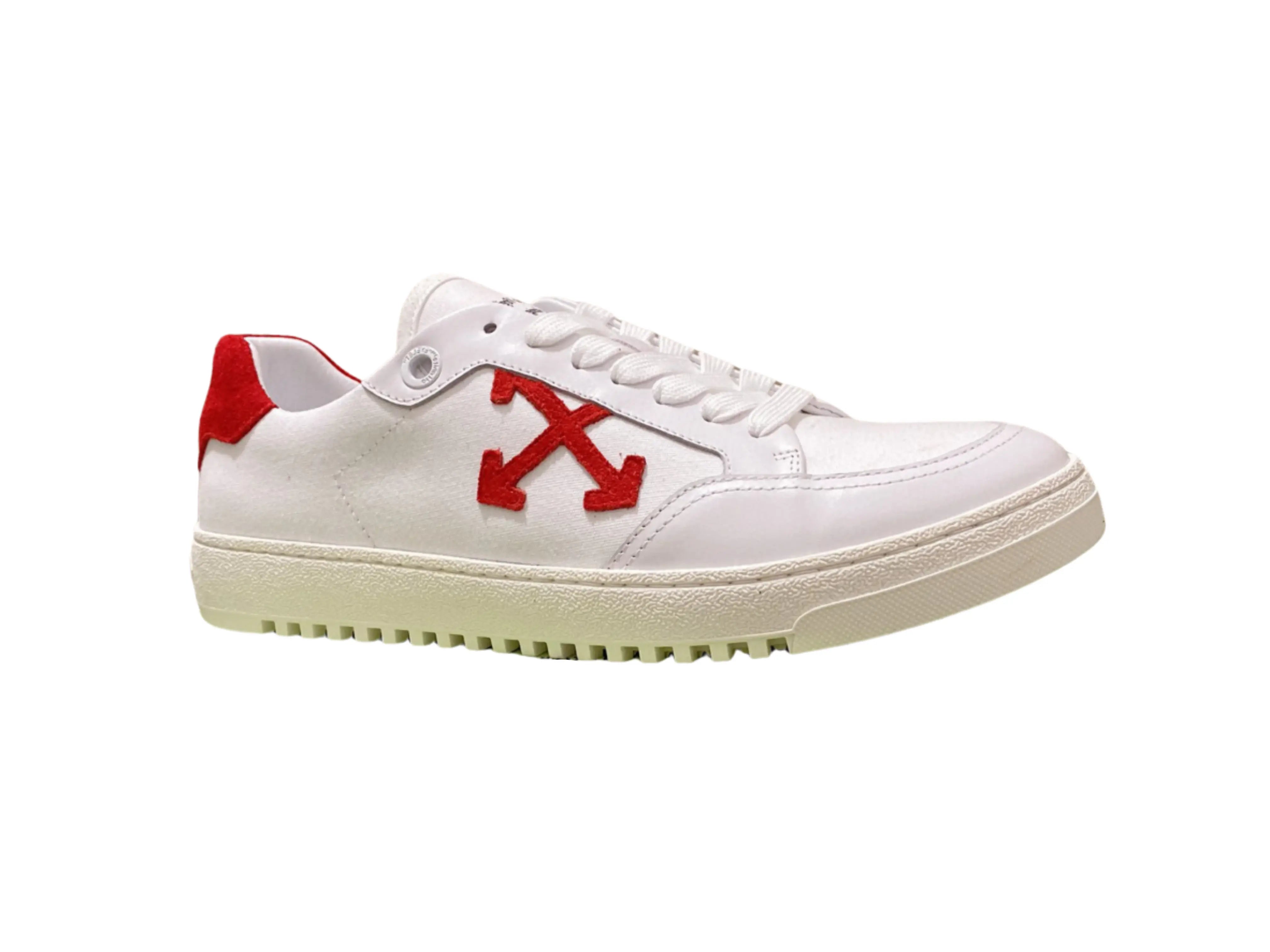 Off-White 2.0 Low Top - White & Red Off-White