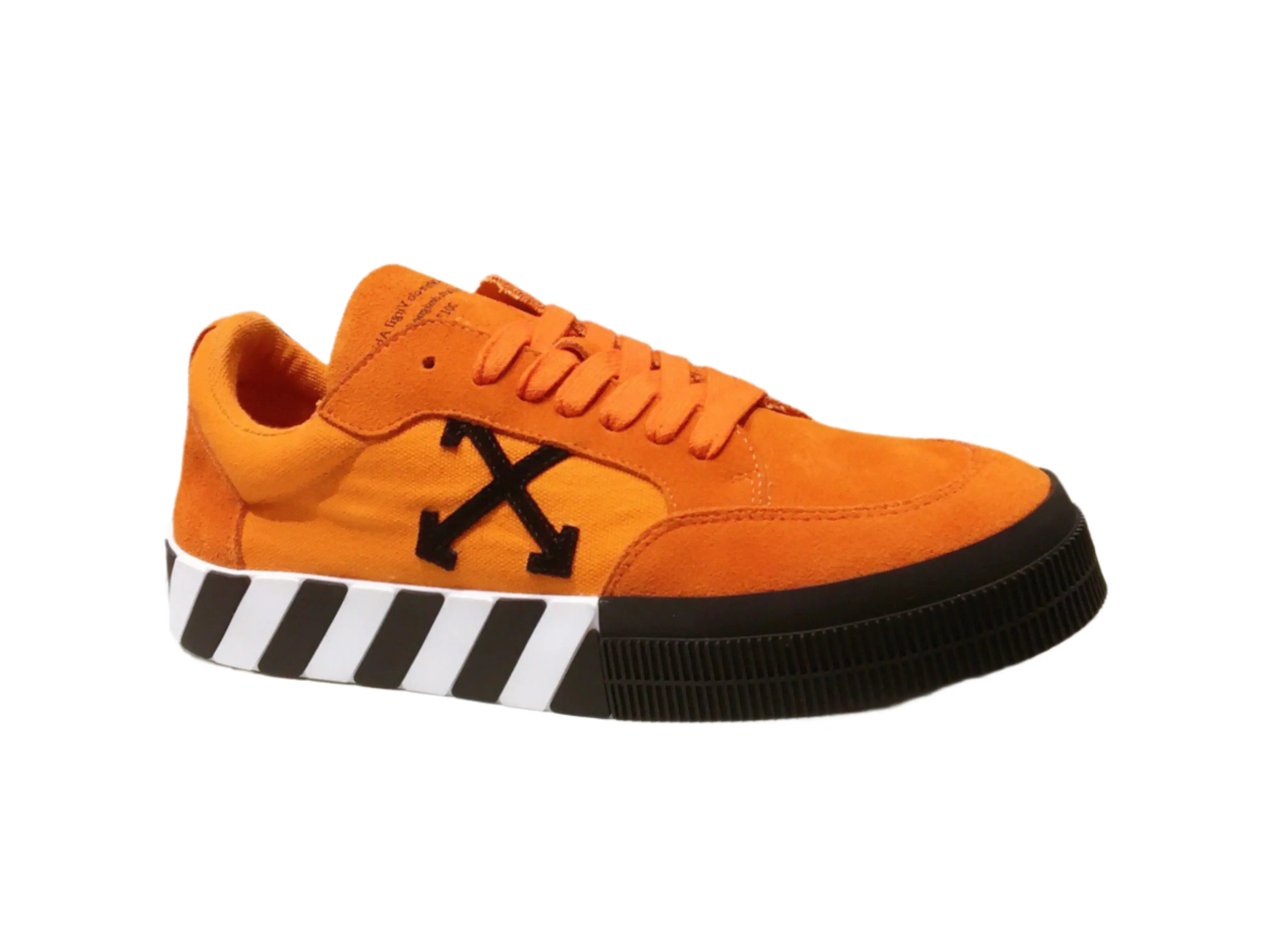 Off-White Vulcanized Low-Top - Orange & Black Off-White