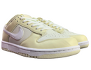 SB Dunk Low - Soft Lemon & White Edition