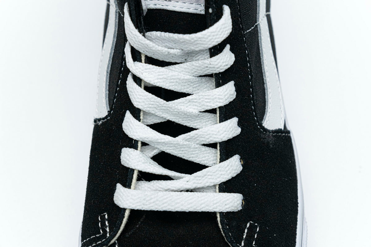 Vans white lace shoes