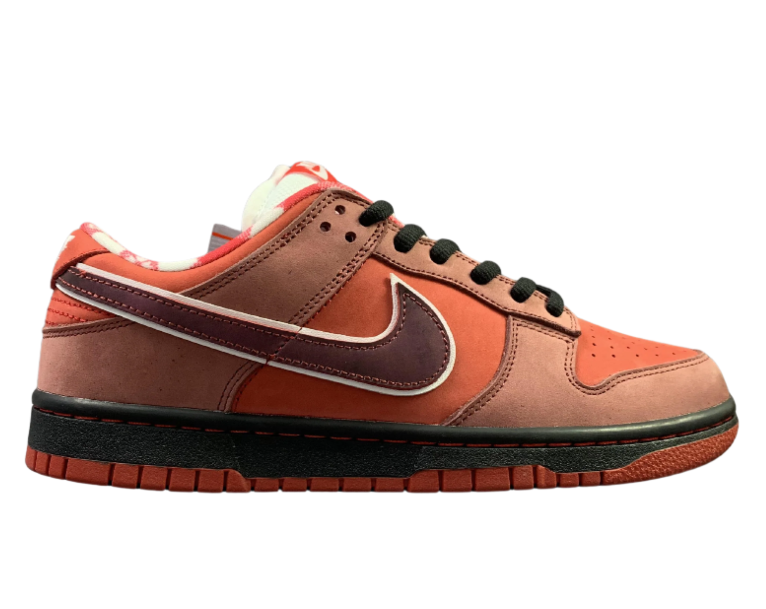 SB Dunk Low - Sunset Red & Wine