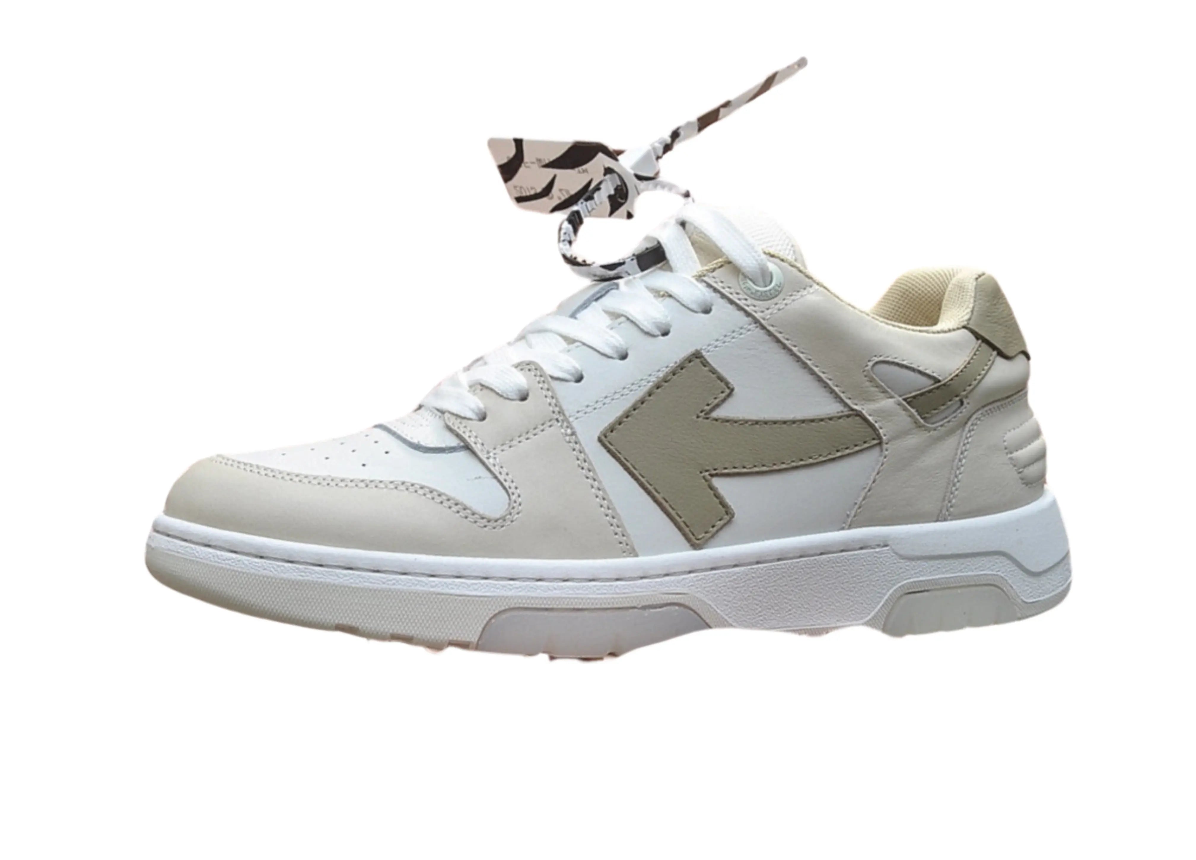 Off-White Out of Office Low-Top - Beige & White Off-White