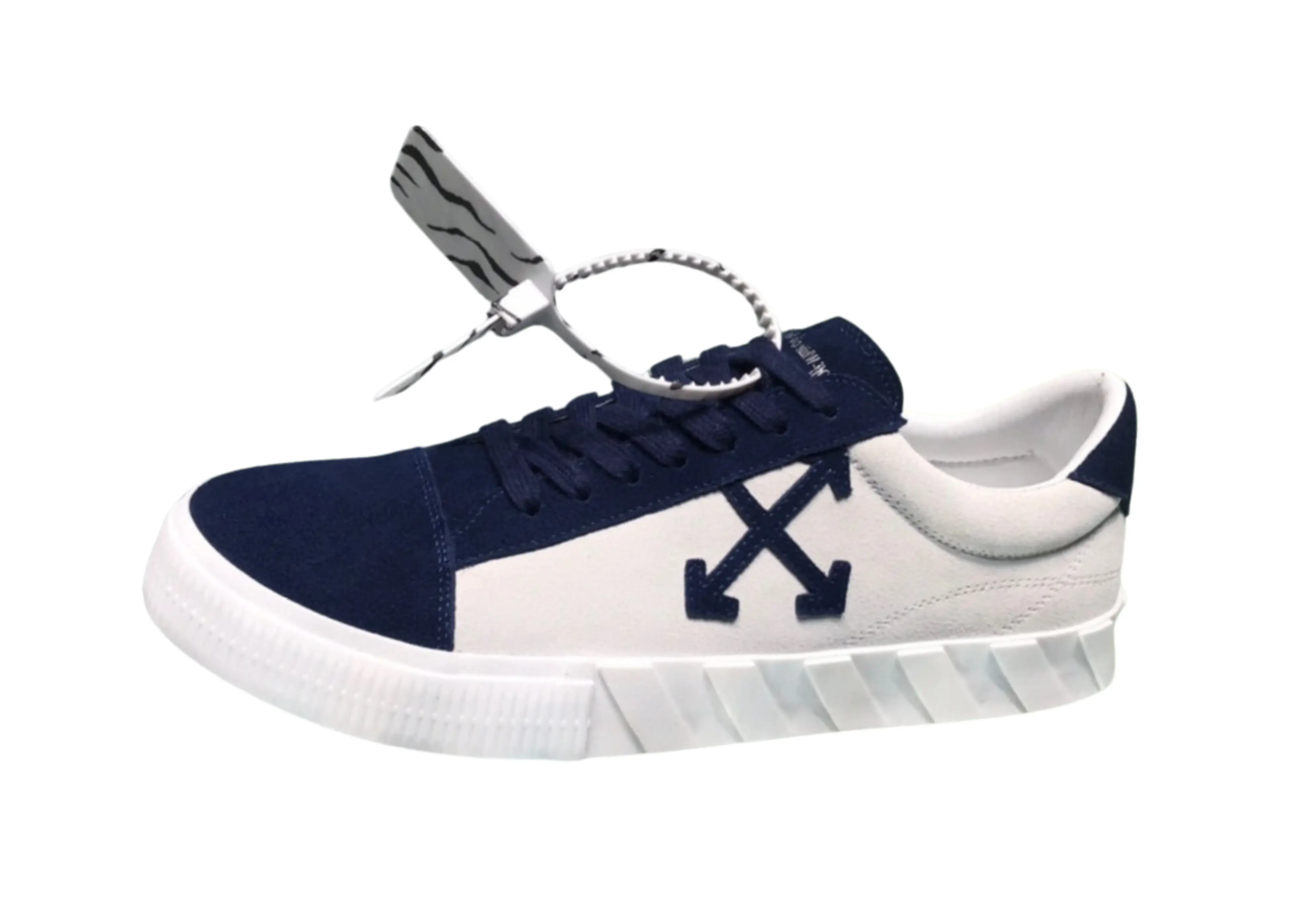 Off-White 2.0 Low Top - White & Navy Off-White