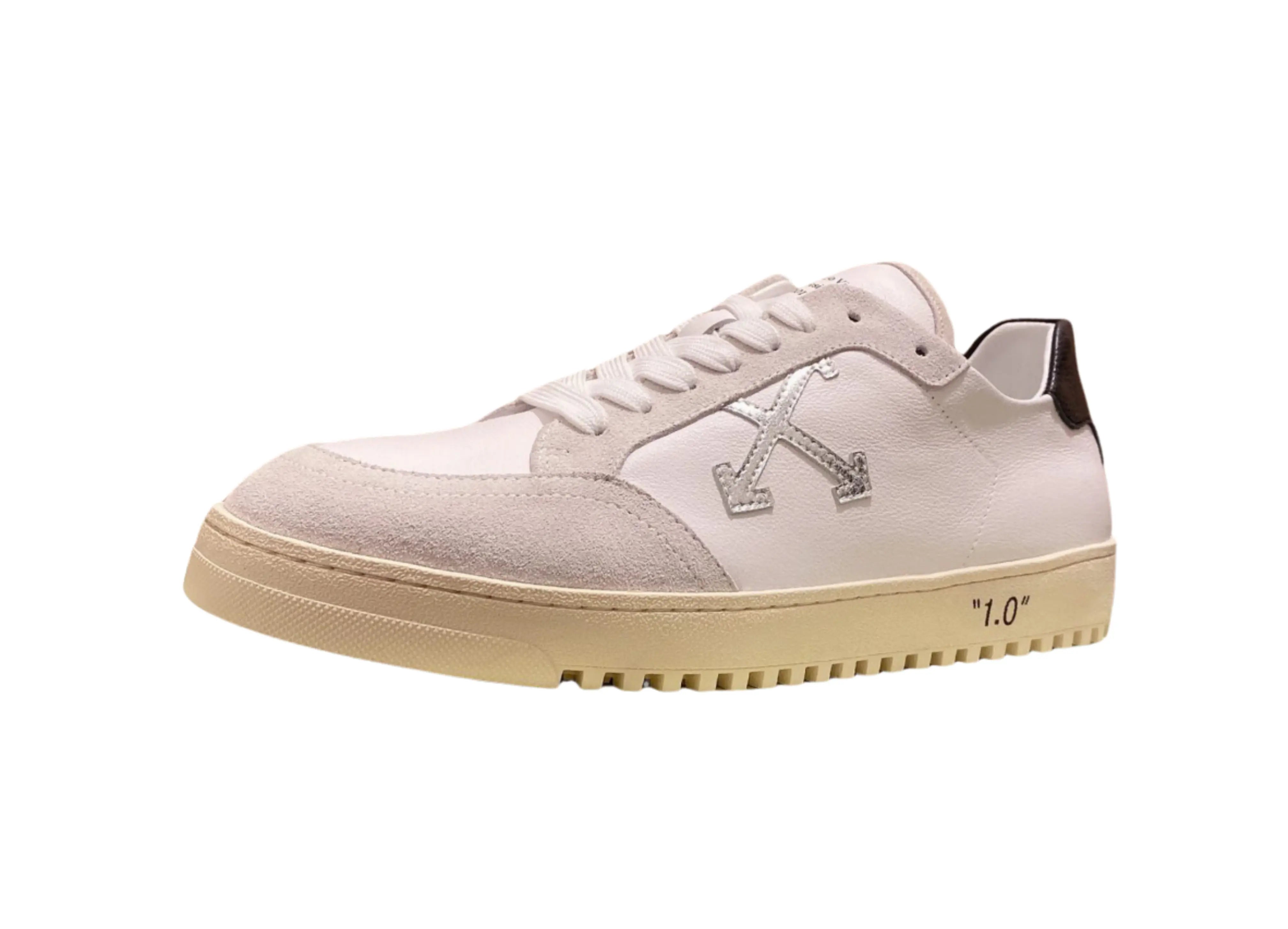 Off-White Vulcanized Low Top - White & Cream