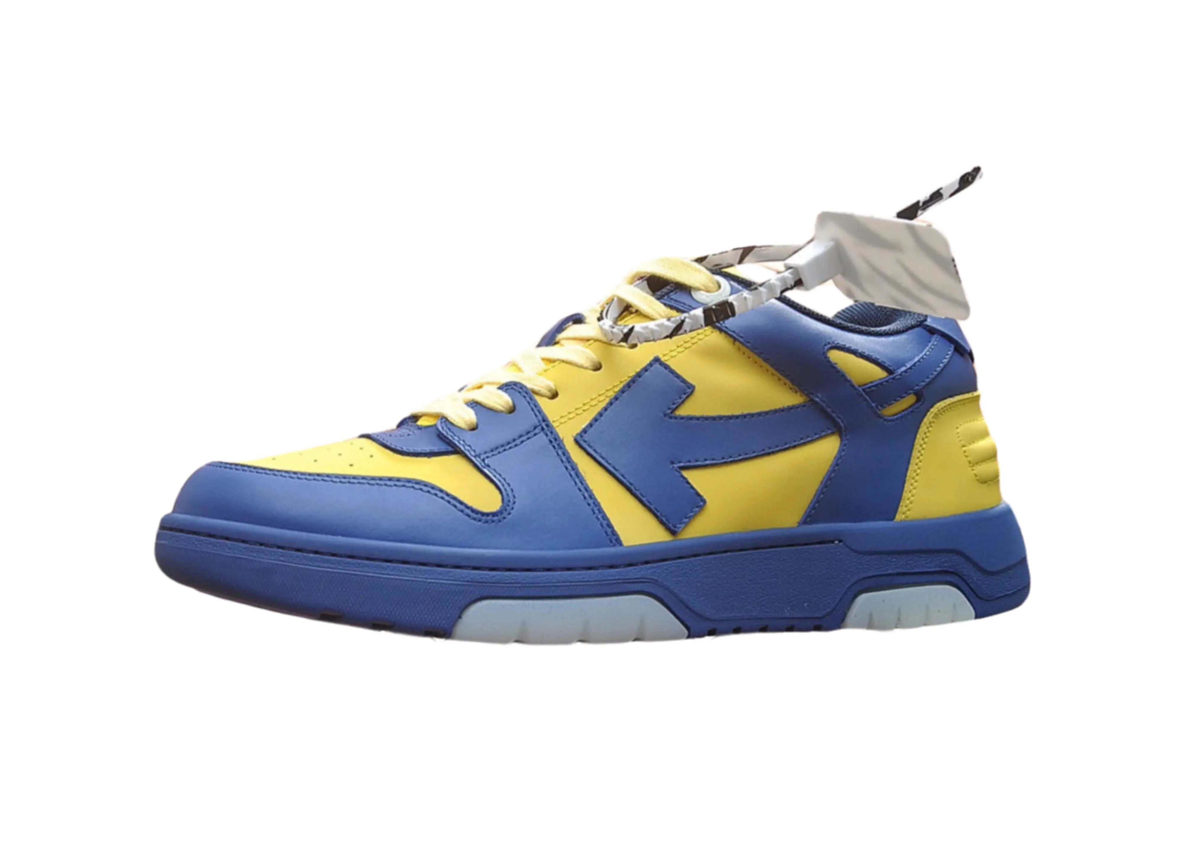 Off-White Out of Office Low-Top - Blue & Yellow Off-White