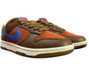 SB Dunk Low - Brown, Rust Red & Blue