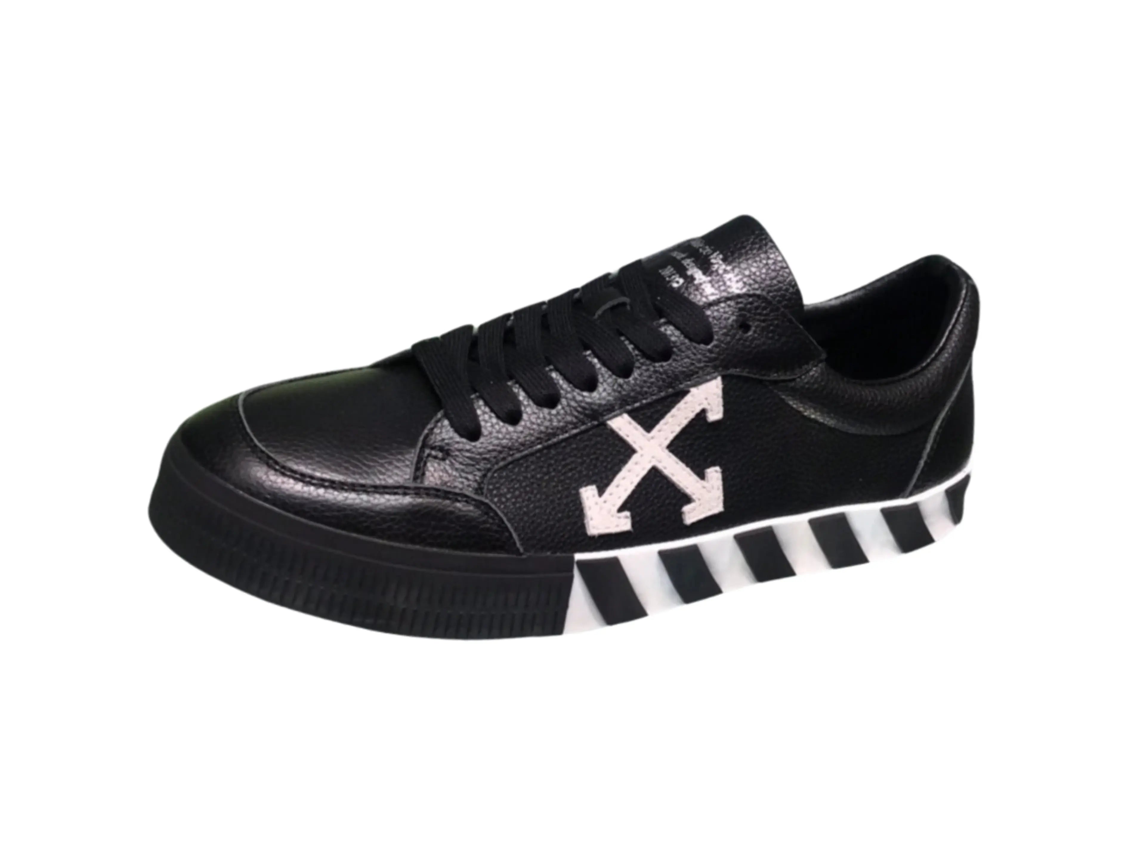 Off-White 2.0 Low Top - Black & White Leather Off-White