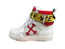Off-White Off-Court 3.0 High Top - White, Red & Yellow Off-White