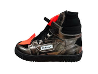 Off-White Off-Court 3.0 High Top - Metallic Silver & Black Off-White
