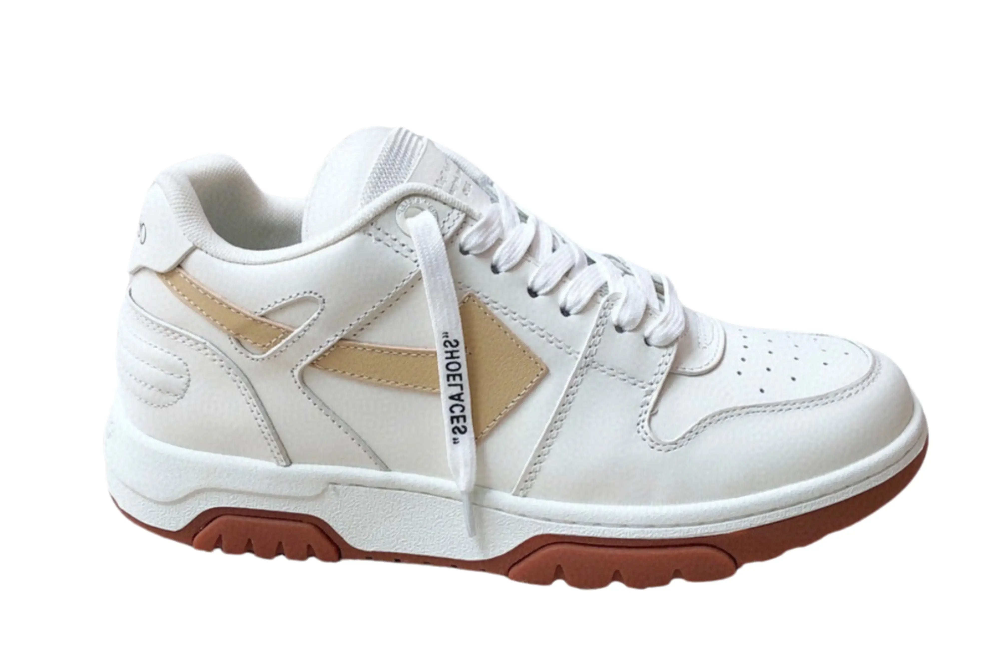 Off-White Out Of Office Low Top - White & Beige Off-White